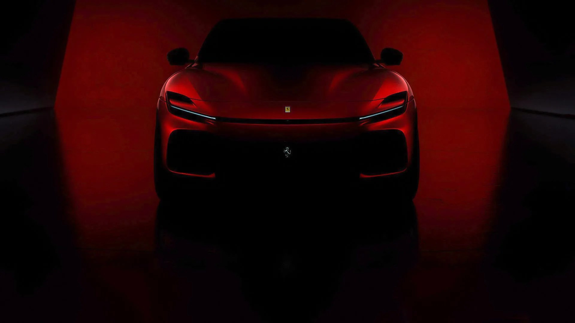 ferrari purosangue teaser