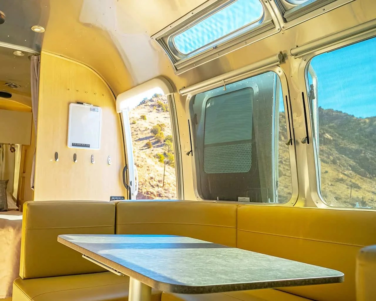 airstream dining area