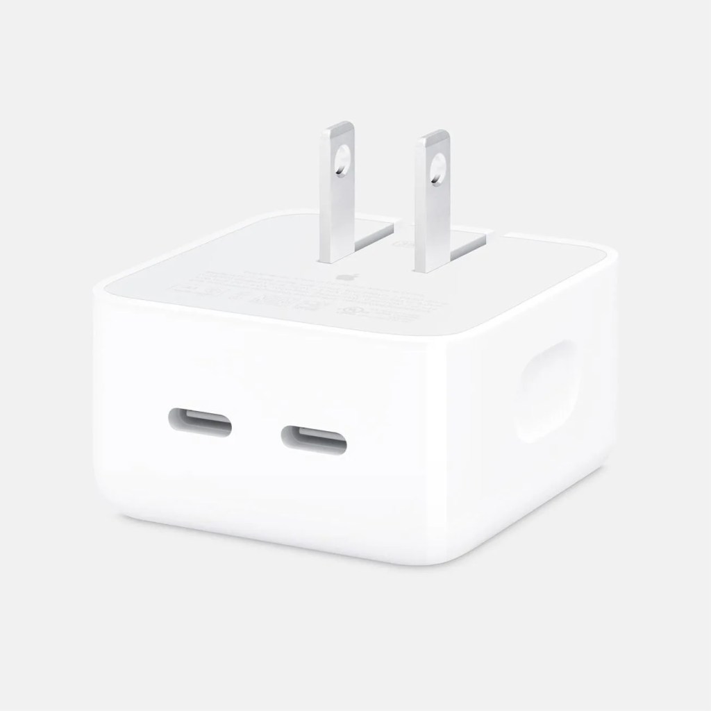 apple dual charger