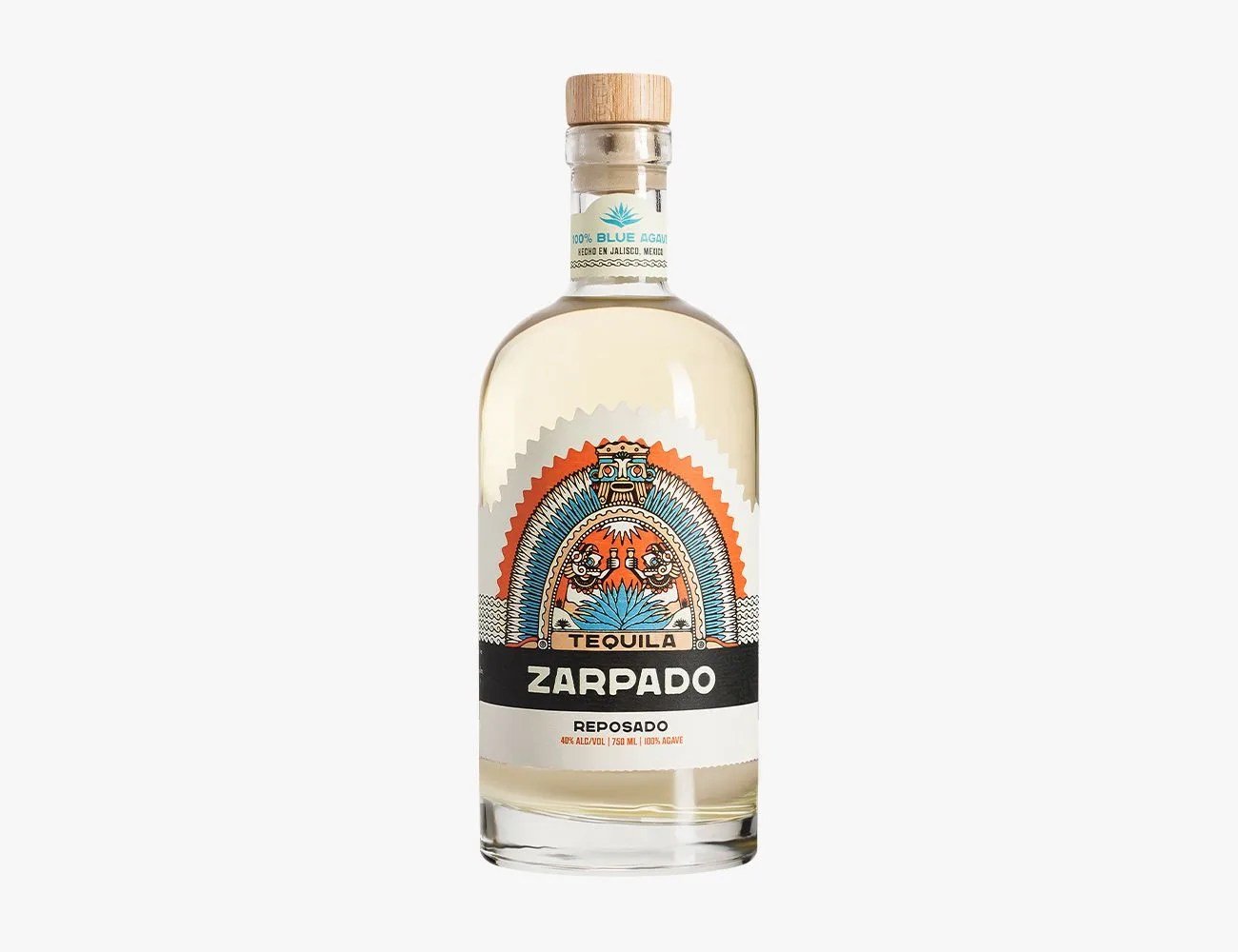 tequila zarpado reposado bottle