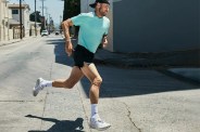 man running in brady apparel