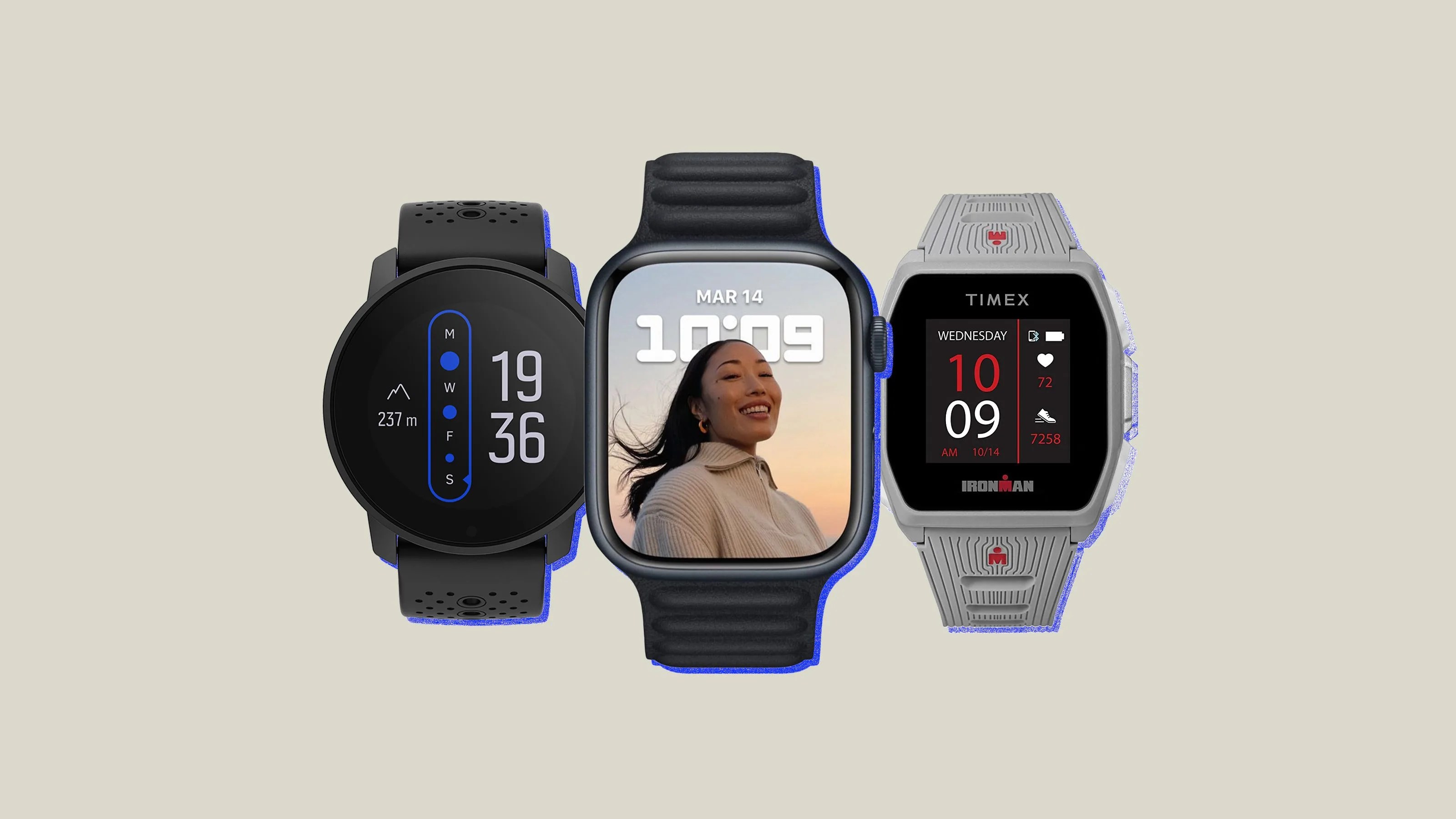 three gps enabled watches