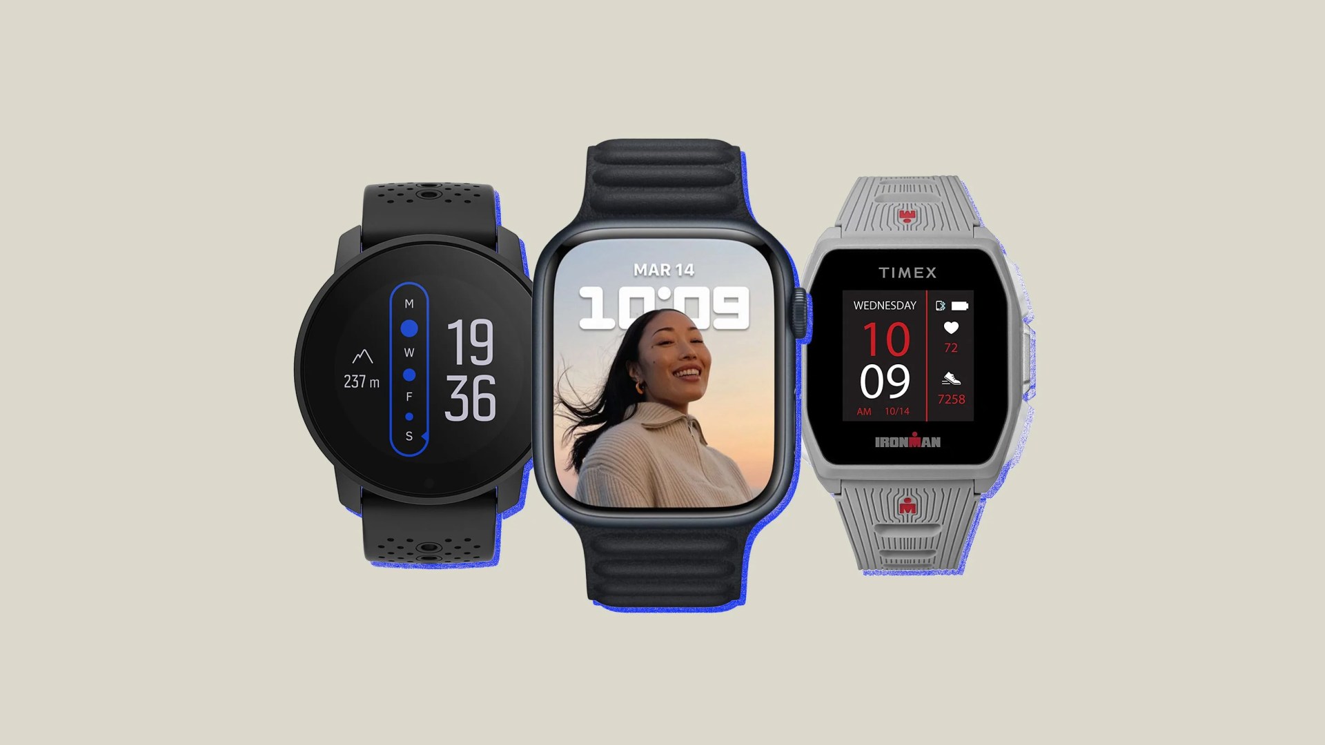 three gps enabled watches
