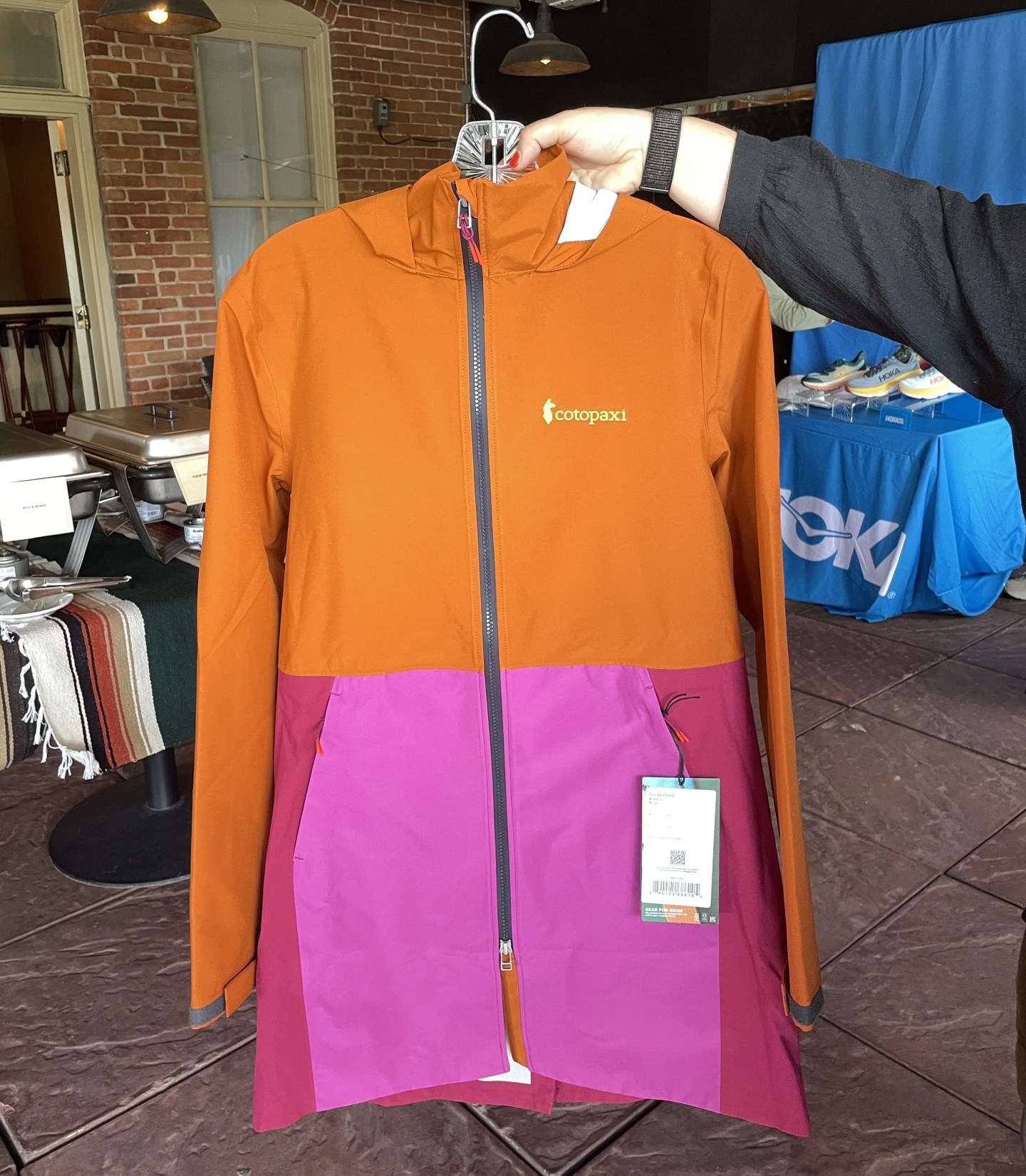 cotopaxi rain trench