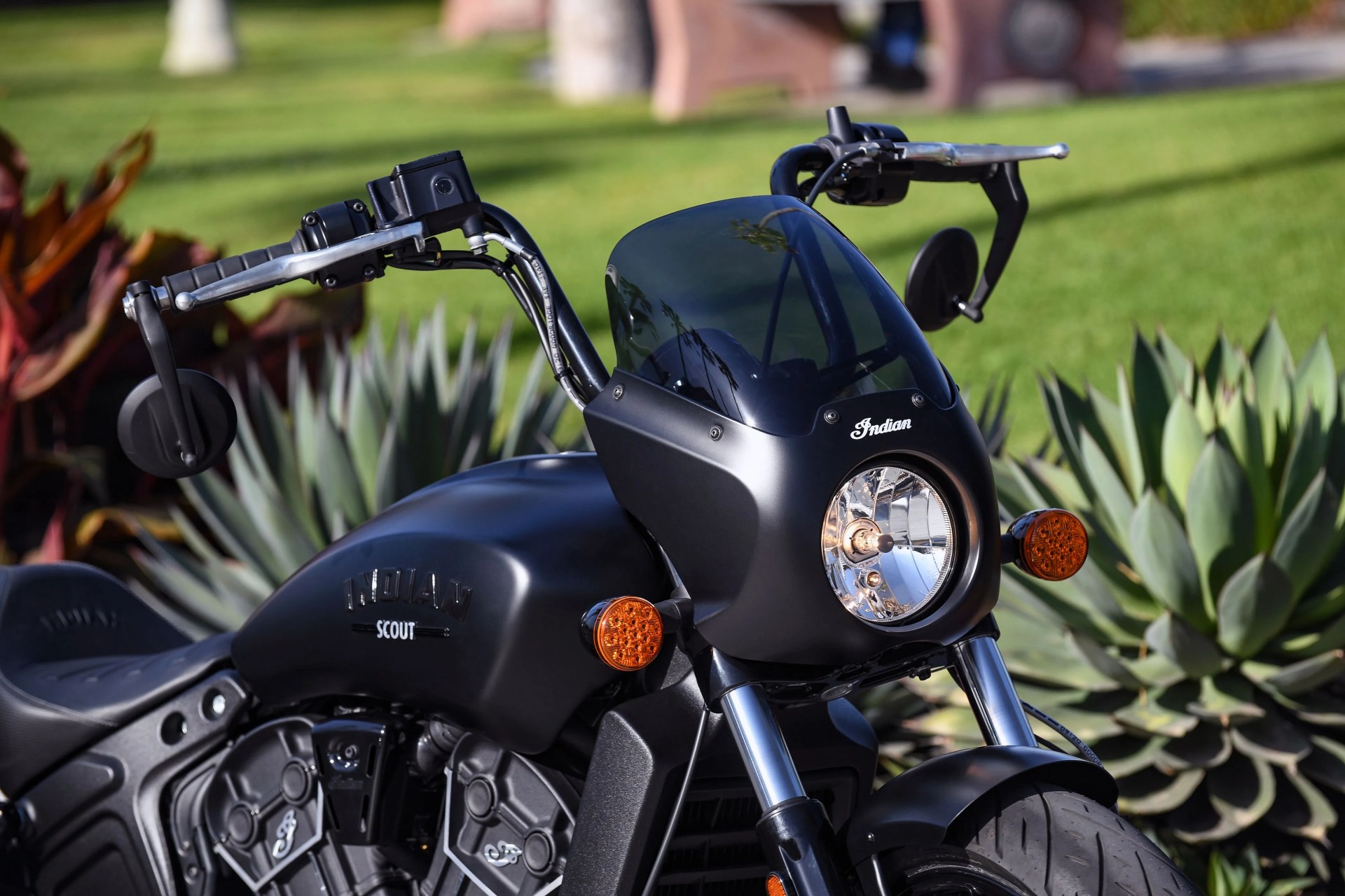front of the 2022 indian scout rogue