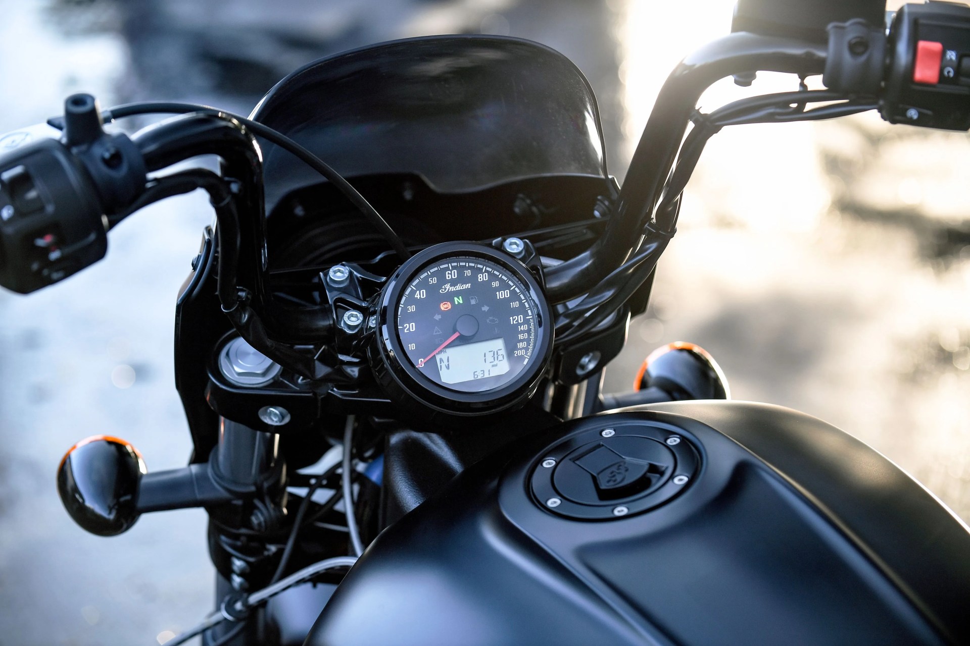2022 indian scout rogue analog tachometer