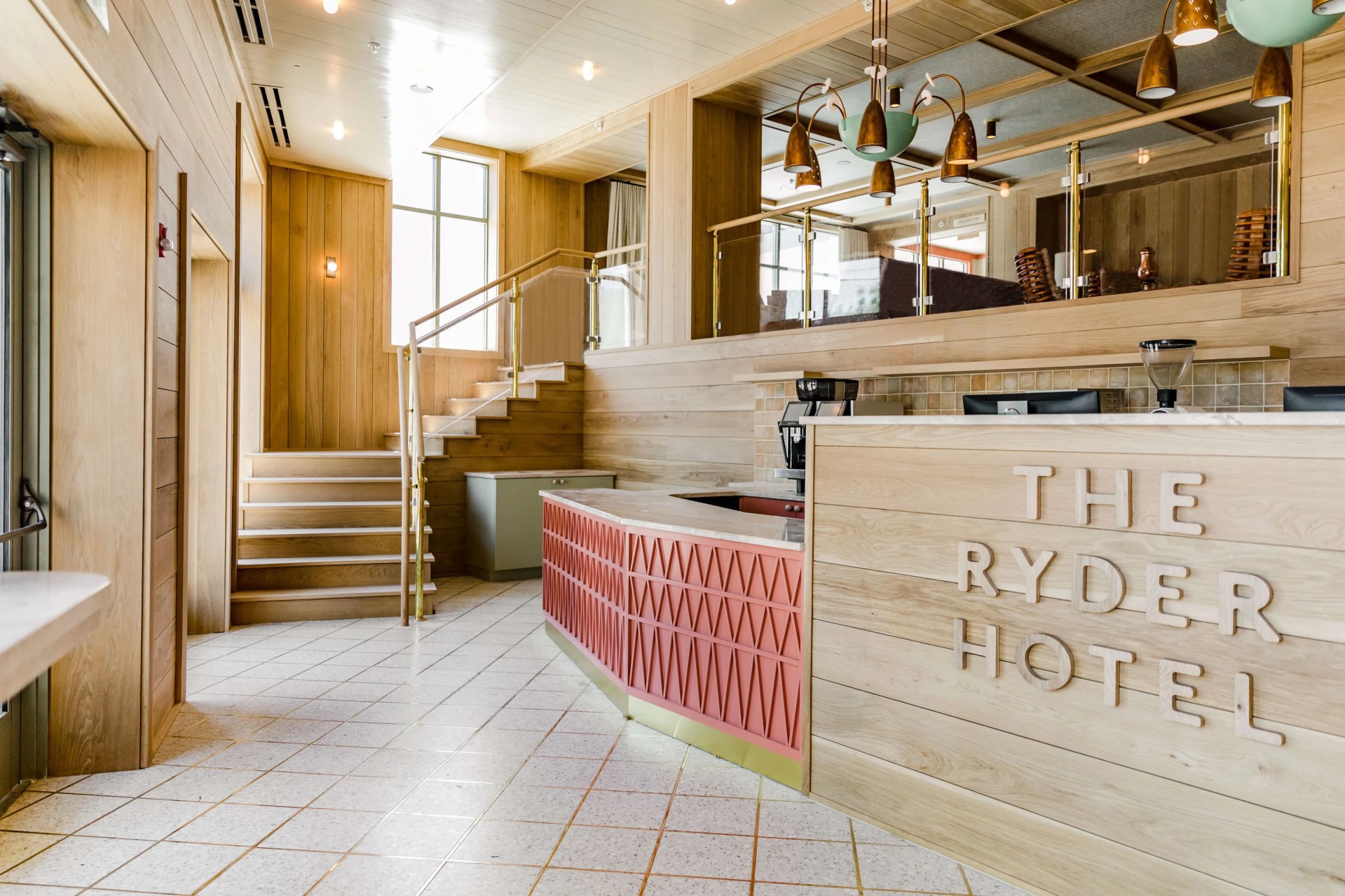 ryder hotel reception
