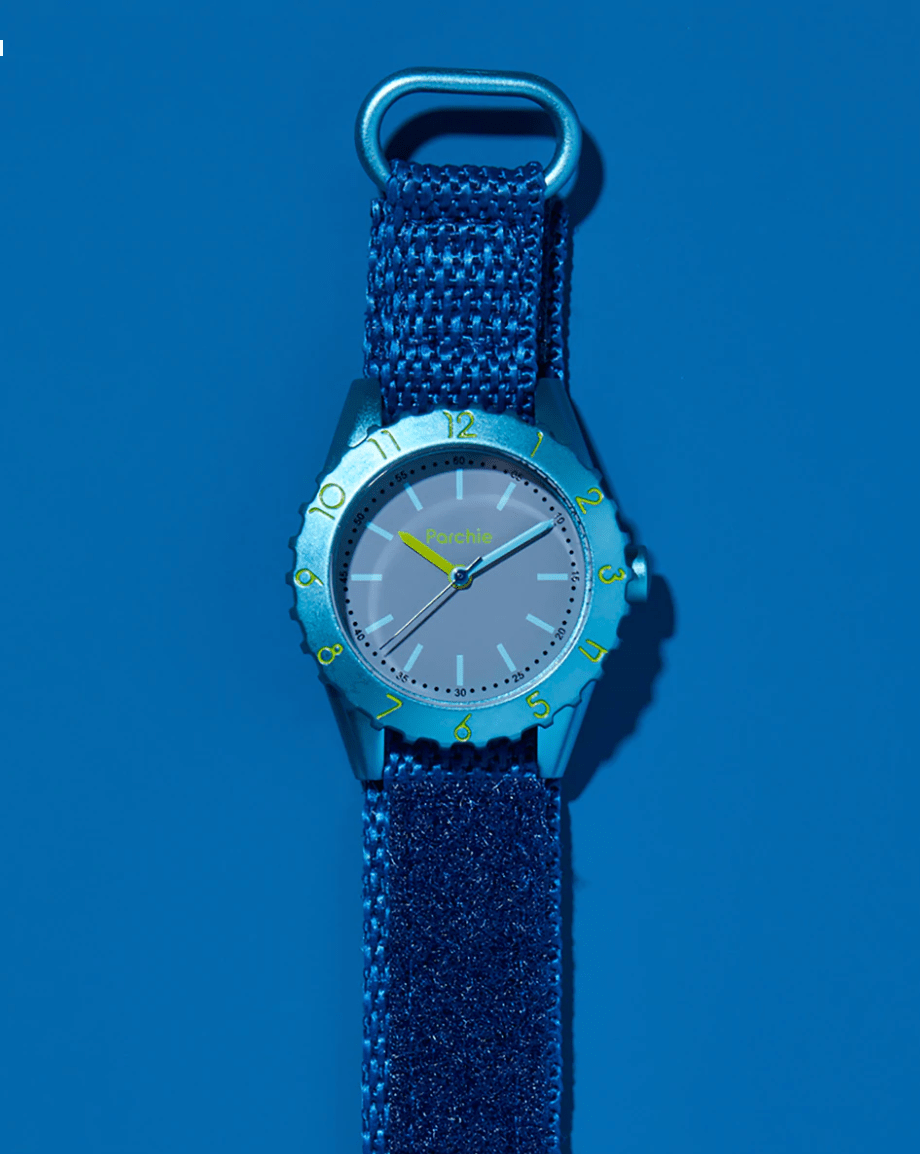 blue nap time parchie kids watch