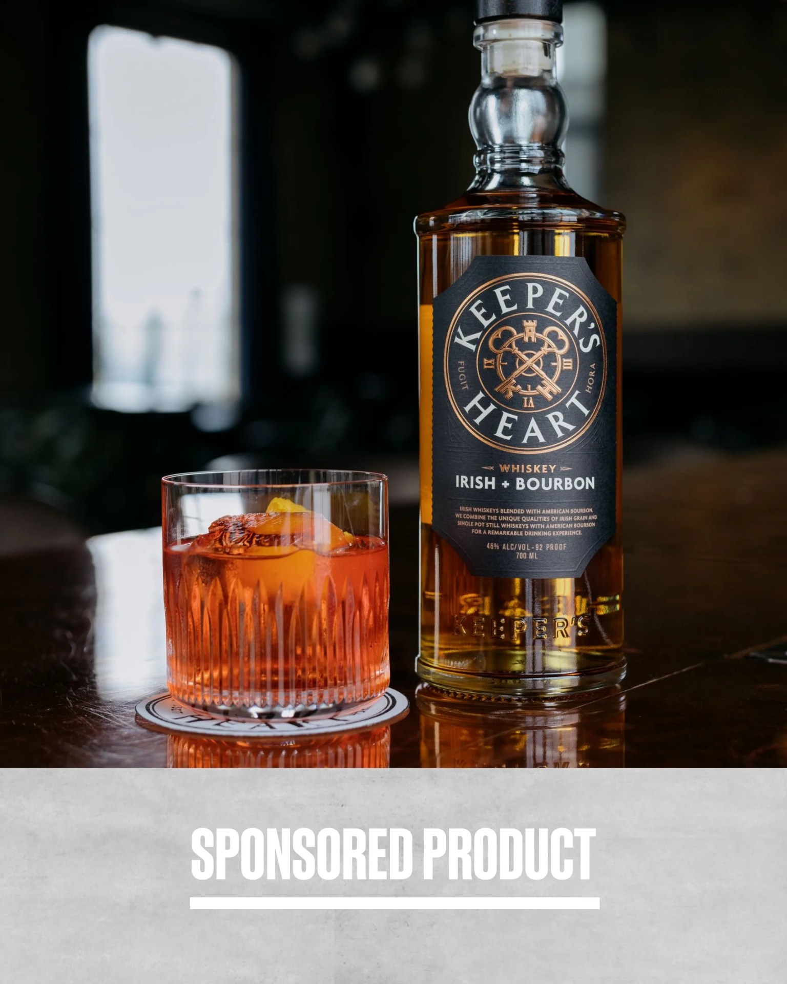 sponsored product keeper’s heart whiskey irish and bourbon