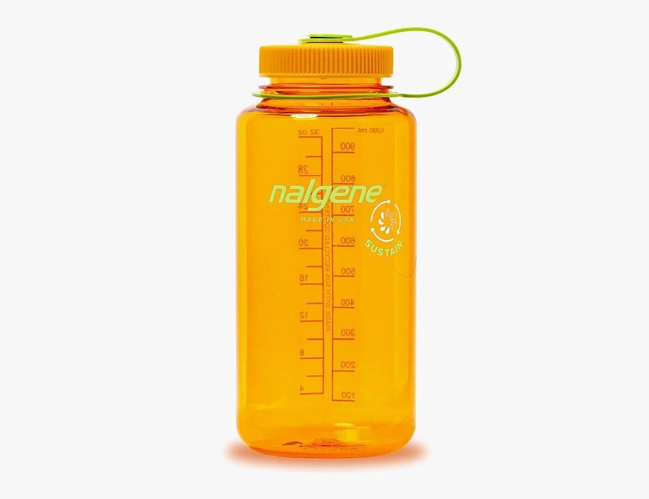 nalgene 32oz wide mouth sustain water bottle