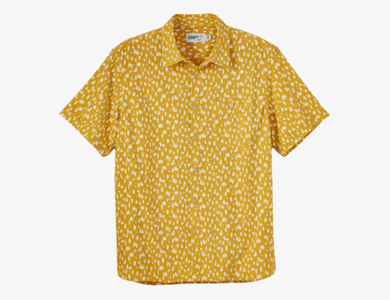 Easy Collar Short Sleeve Shirt