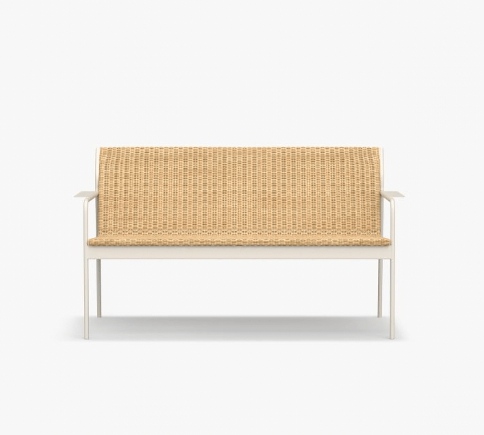 wicker loveseat