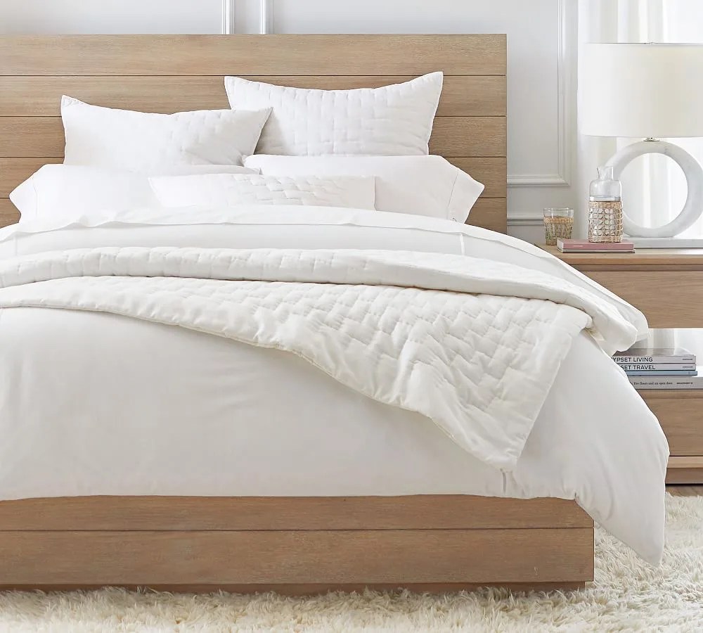 linen/cotton quilt