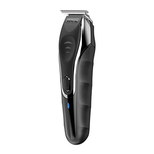 Wahl Aqua Blade Rechargeable Wet/Dry Lithium Ion Deluxe Trimming Kit with 3 Interchangeable Heads for Detailing, & Grooming Beards, Mustaches, Stubble, Ear, Nose, & Body – Model 9899-100