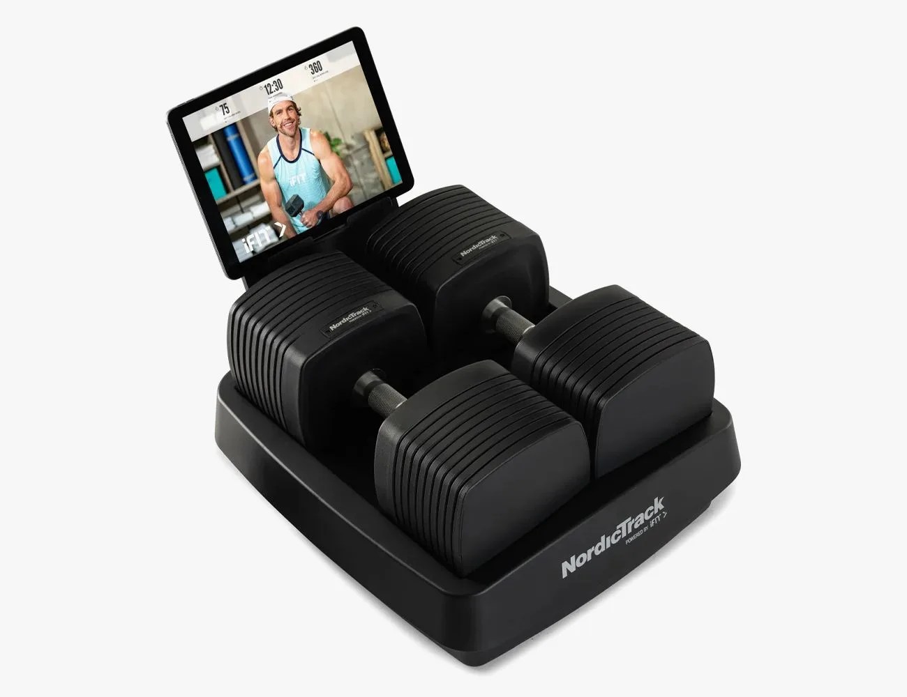 nordic track dumbbells