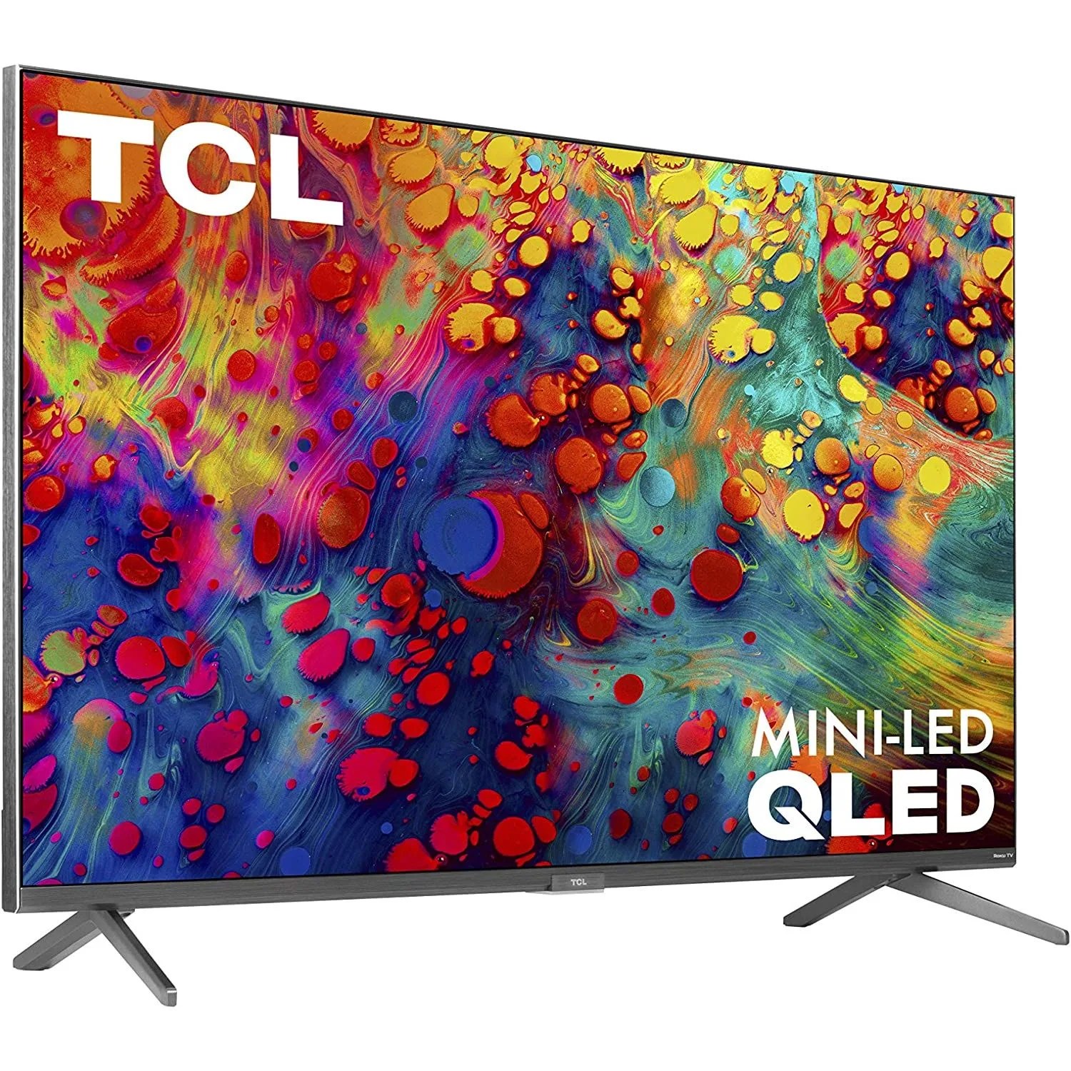 TCL 65-inch 6-Series 4K UHD Dolby Vision HDR QLED Roku Smart TV - 65R635, 2021 Model
