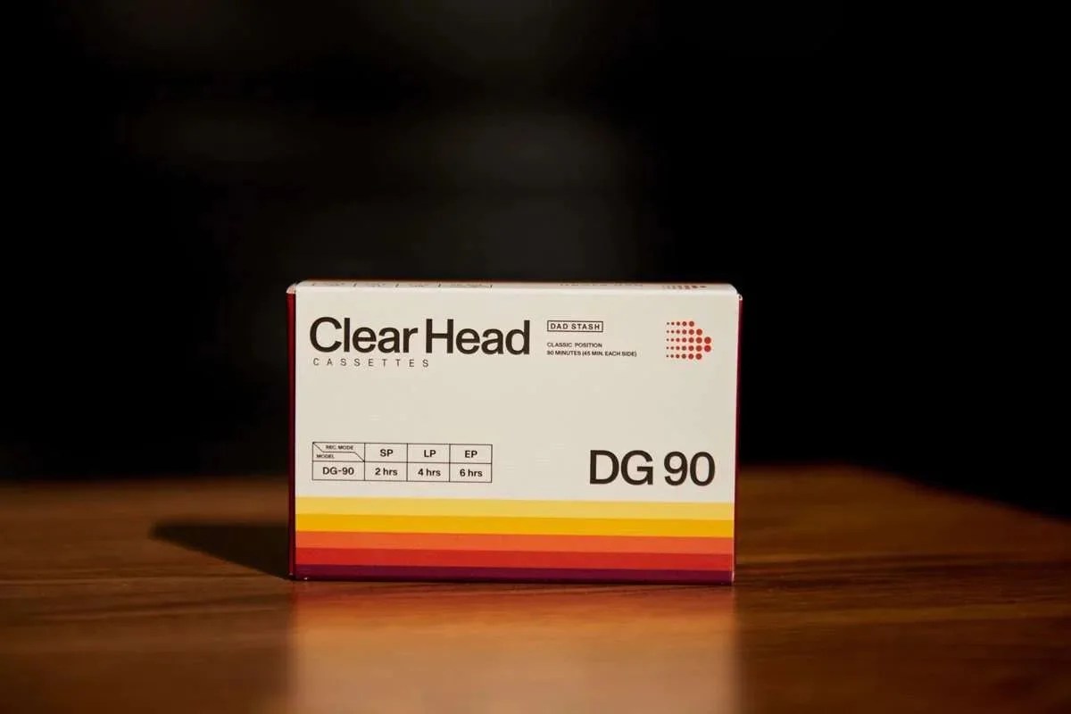 Clear Head Cassettes 5 Pack Dad Stash