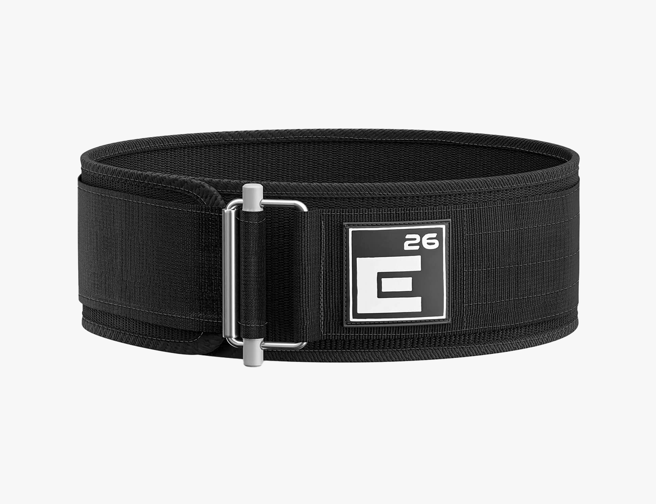 element 26 self locking weightlifting belt in black