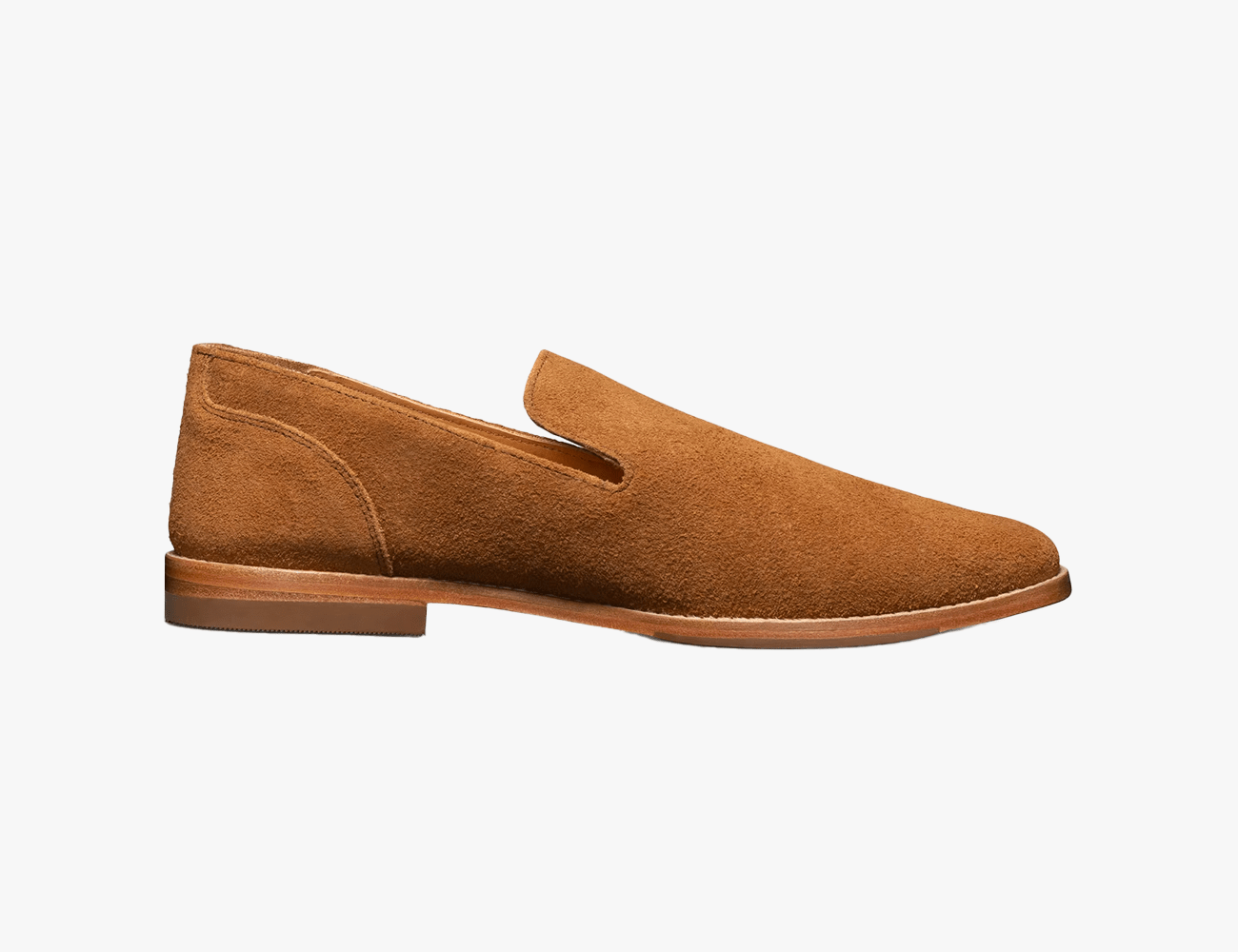 tecova monterey slip on shoe in
honey suede colorway