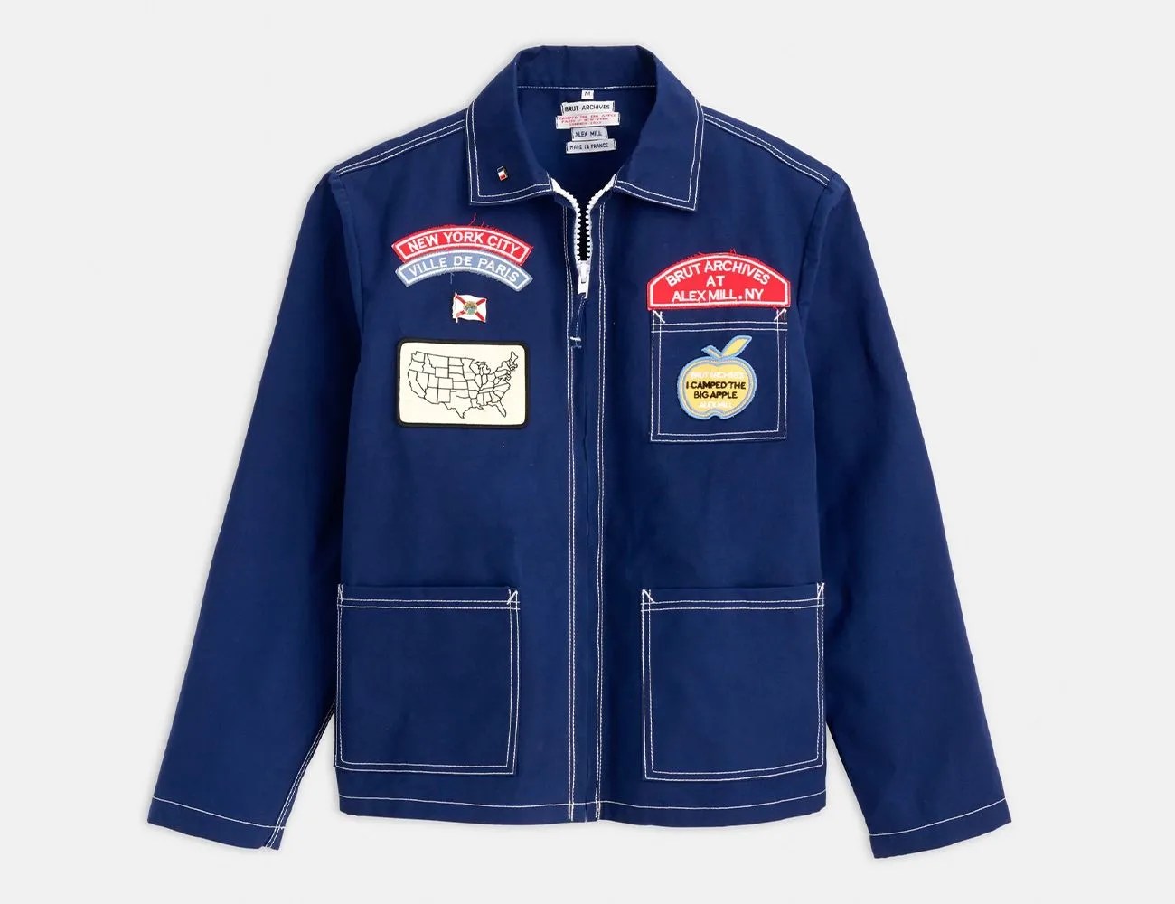 alex mill x brut vintage jacket