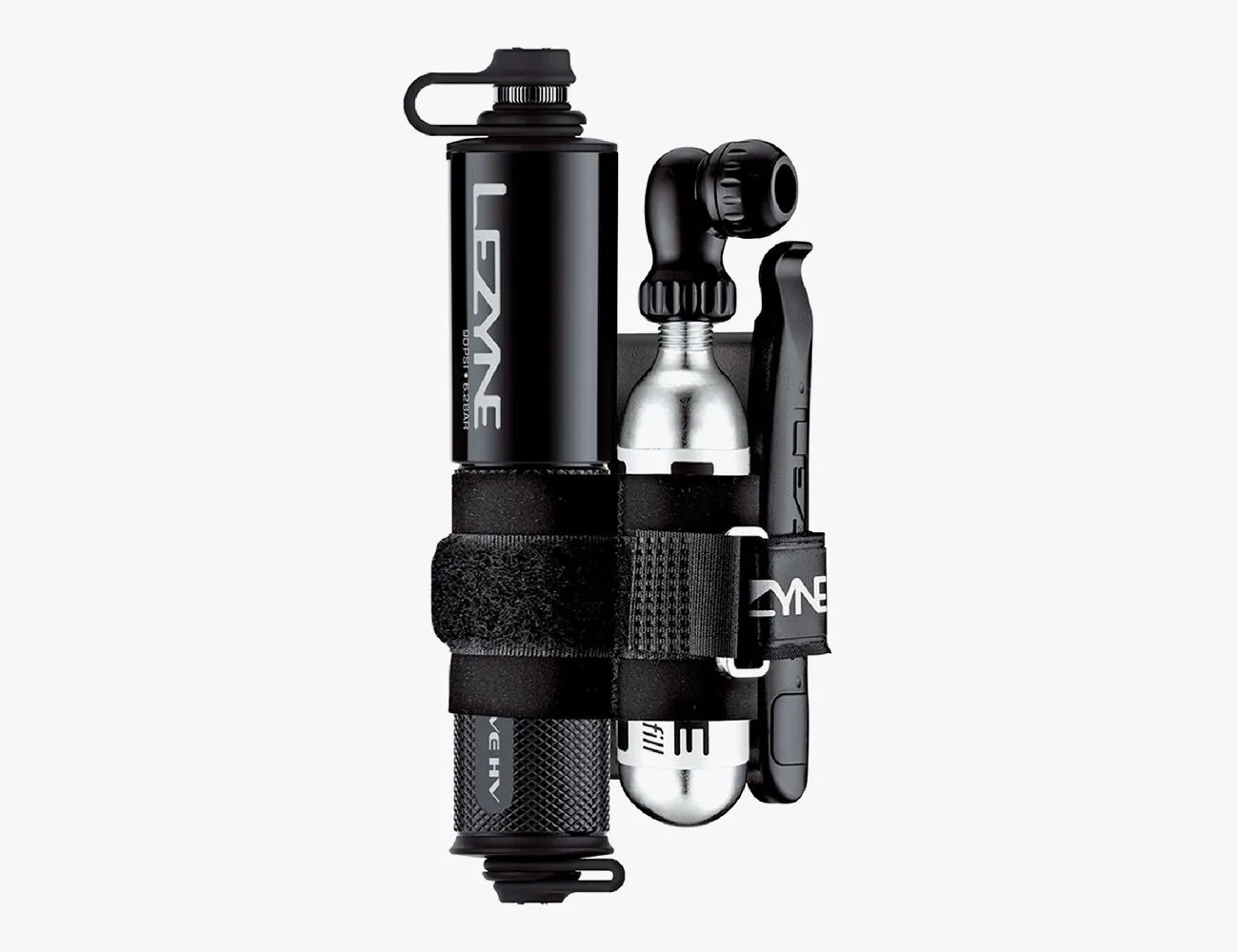 Lezyne Pocket Drive HV Bike Pump - Loaded Kit