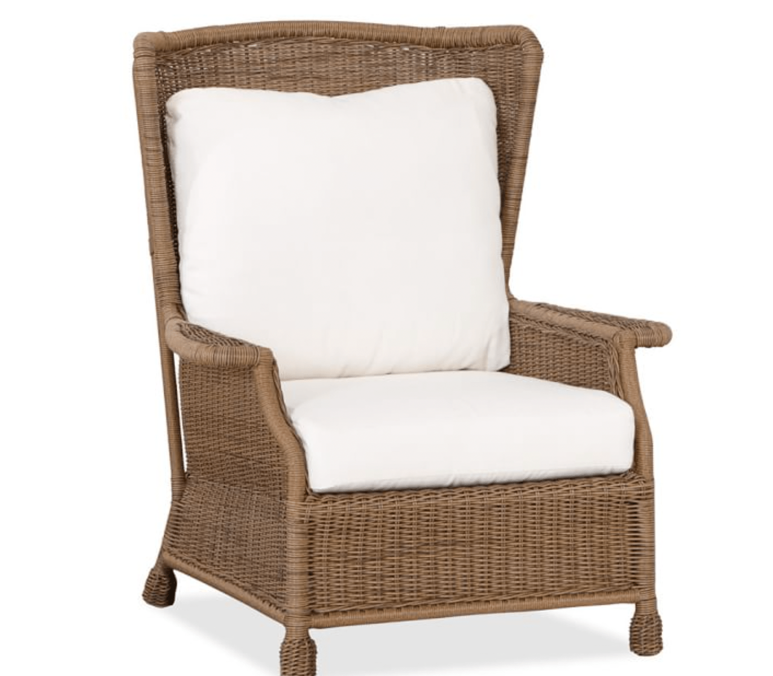 wicker armchair