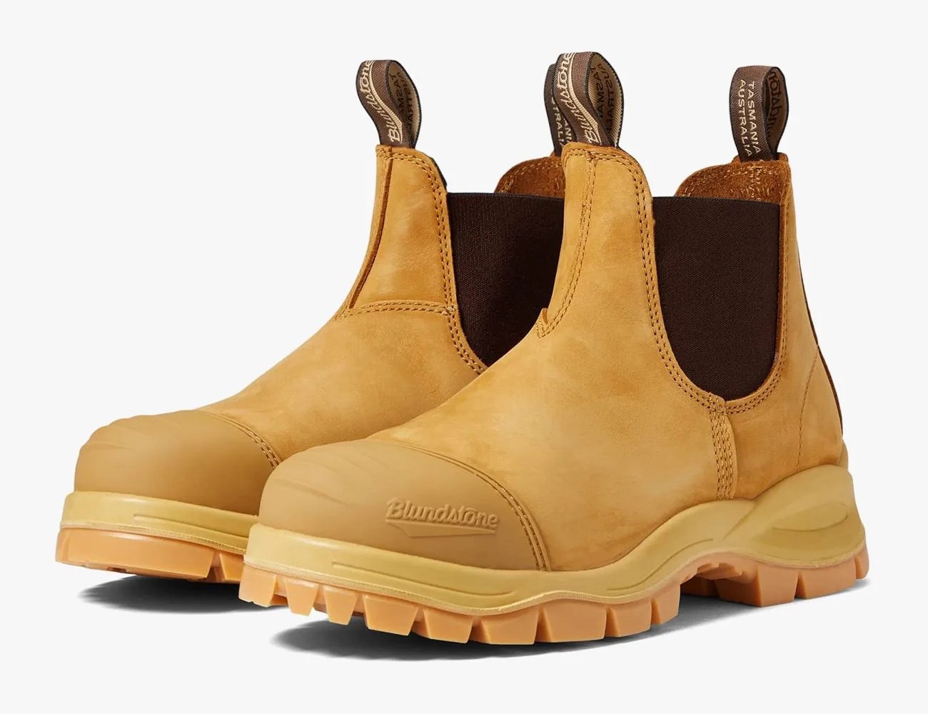 tan Blundstone BL989 Work Chelsea Boot