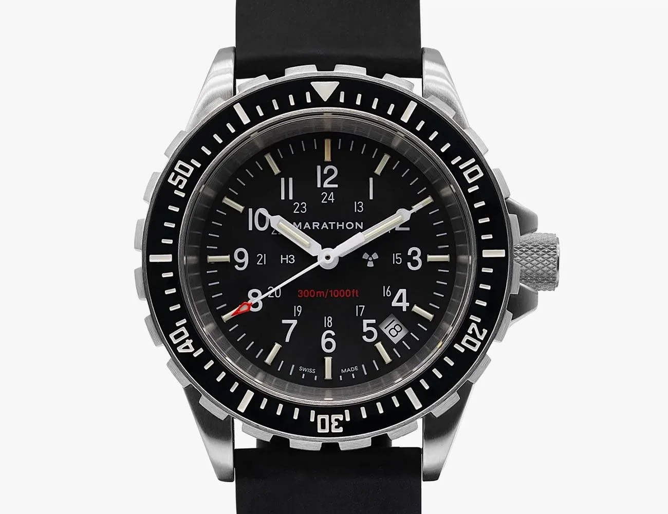 marathon large diver’s quartz tsar
