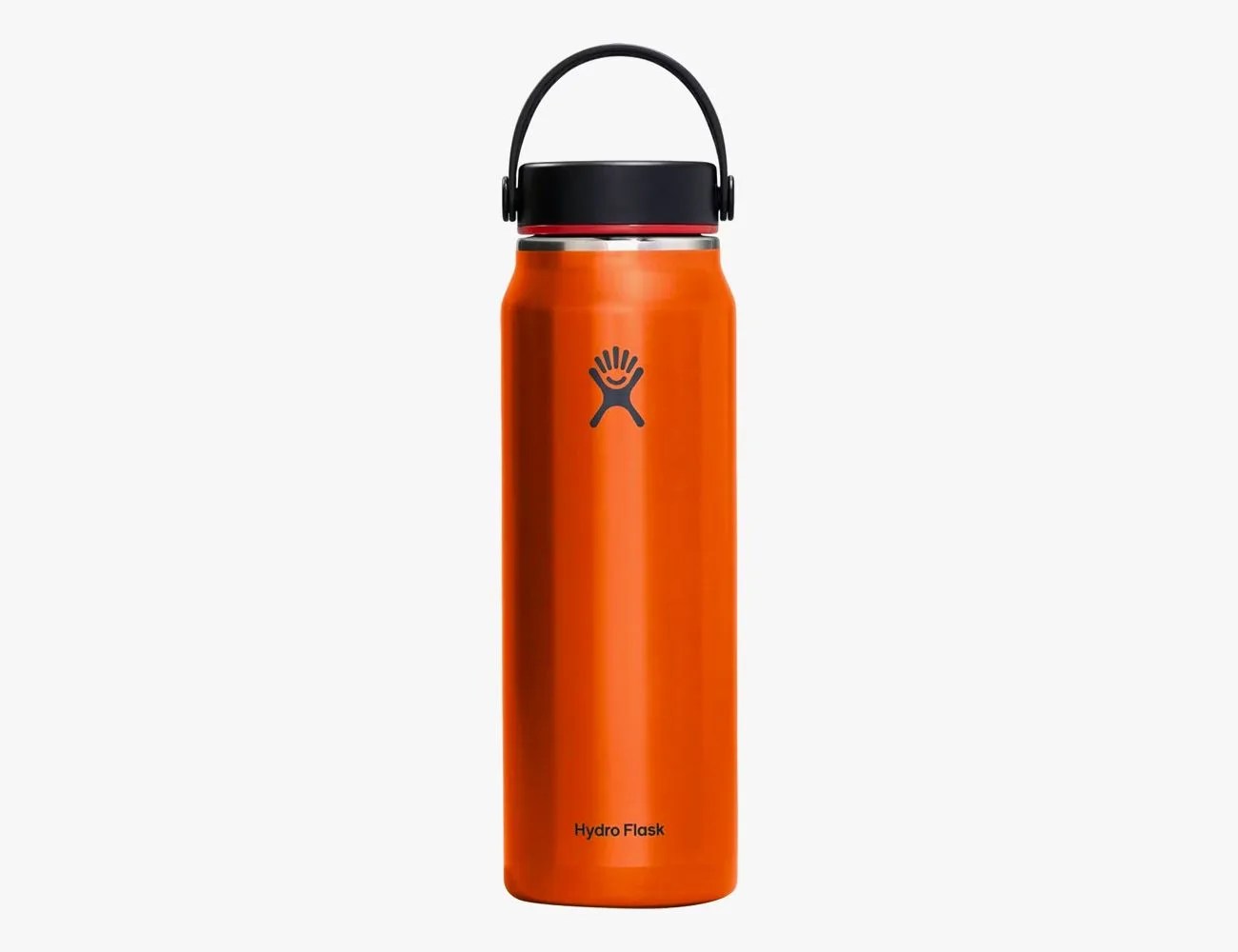 hydro fask 32oz wide mouth trail lightweight flex cap water bottle
