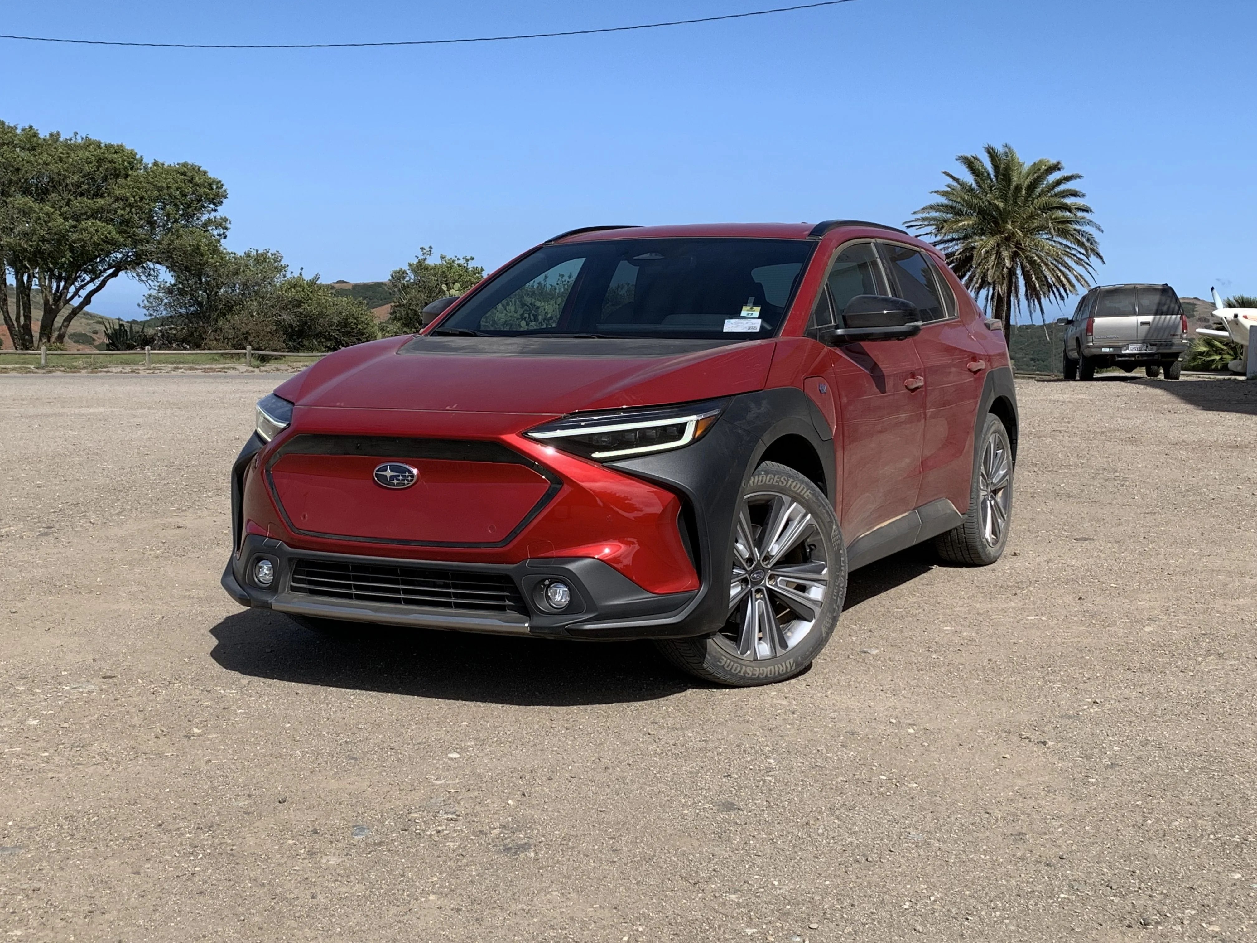 2023 subaru solterra ev on catalina island