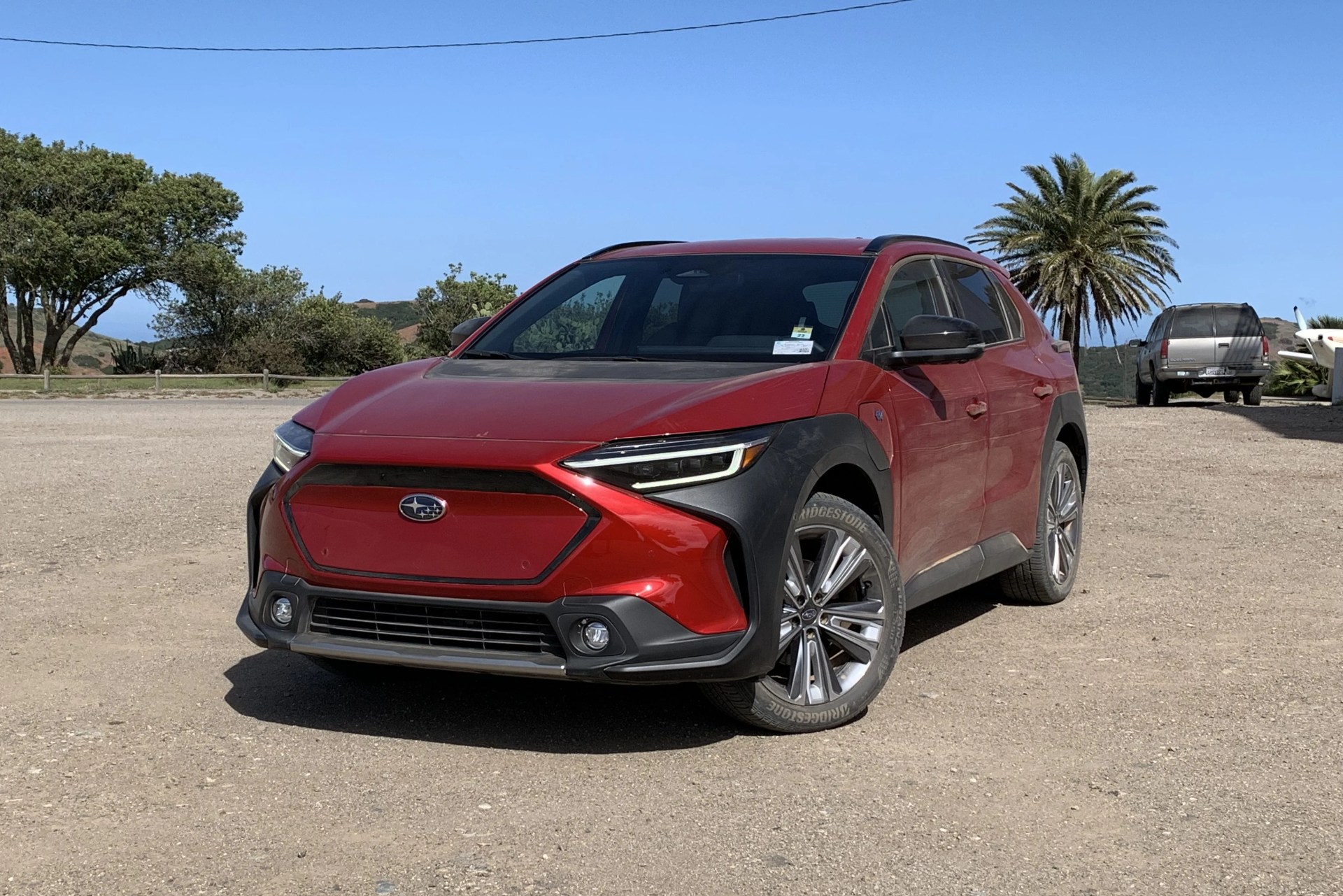 2023 subaru solterra ev on catalina island