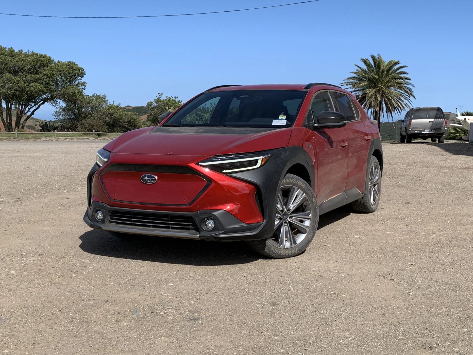 2023 subaru solterra ev on catalina island