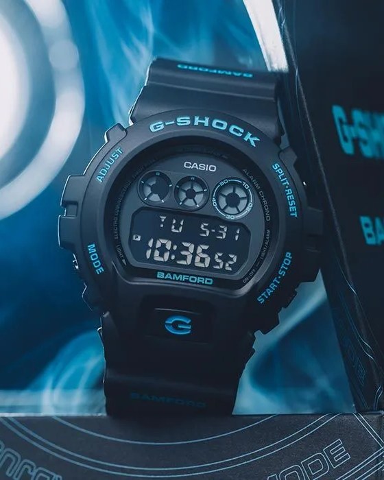 the limited edition g shock x bamford 6900 watch