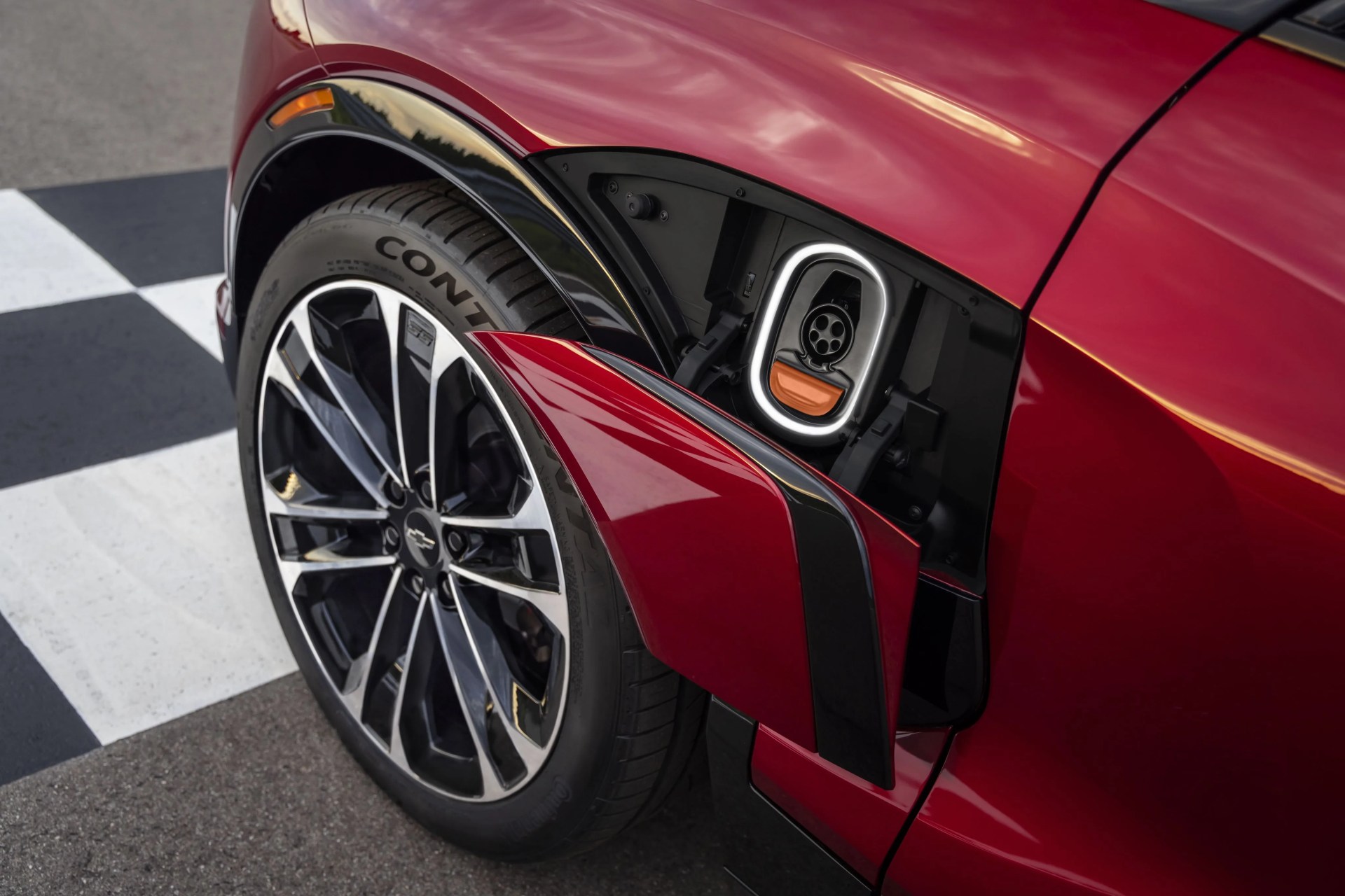 press photo of the chevy blazer ev which will debut in 2024