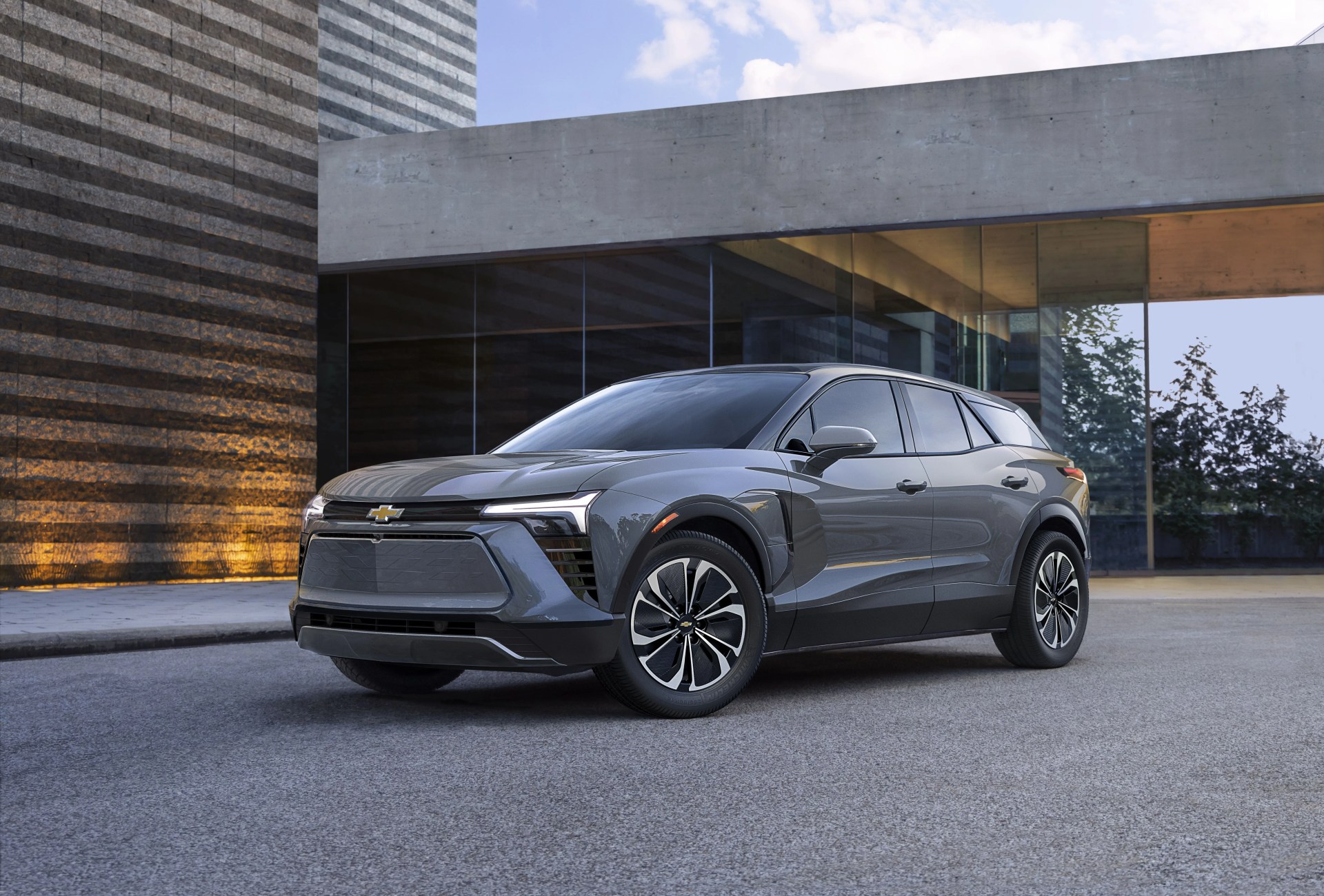 press photo of the chevy blazer ev which will debut in 2024