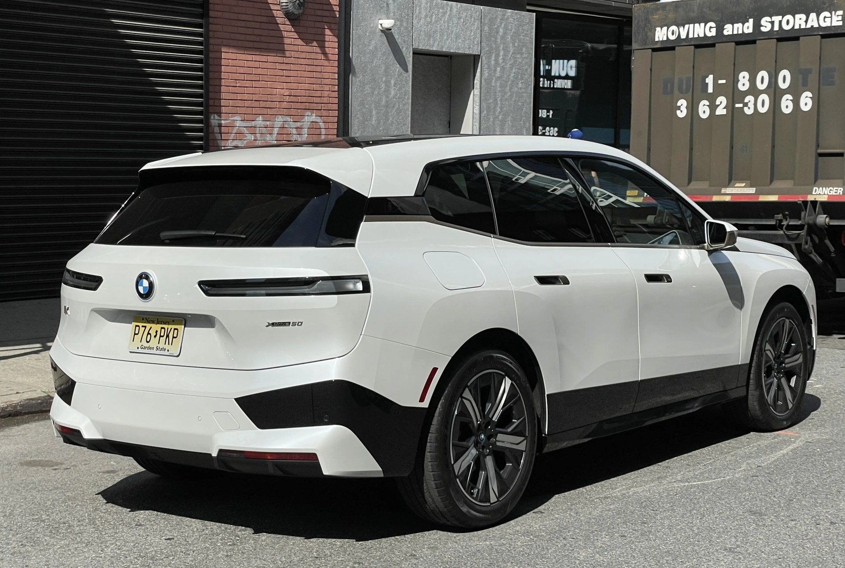 2022 bmw ix in white