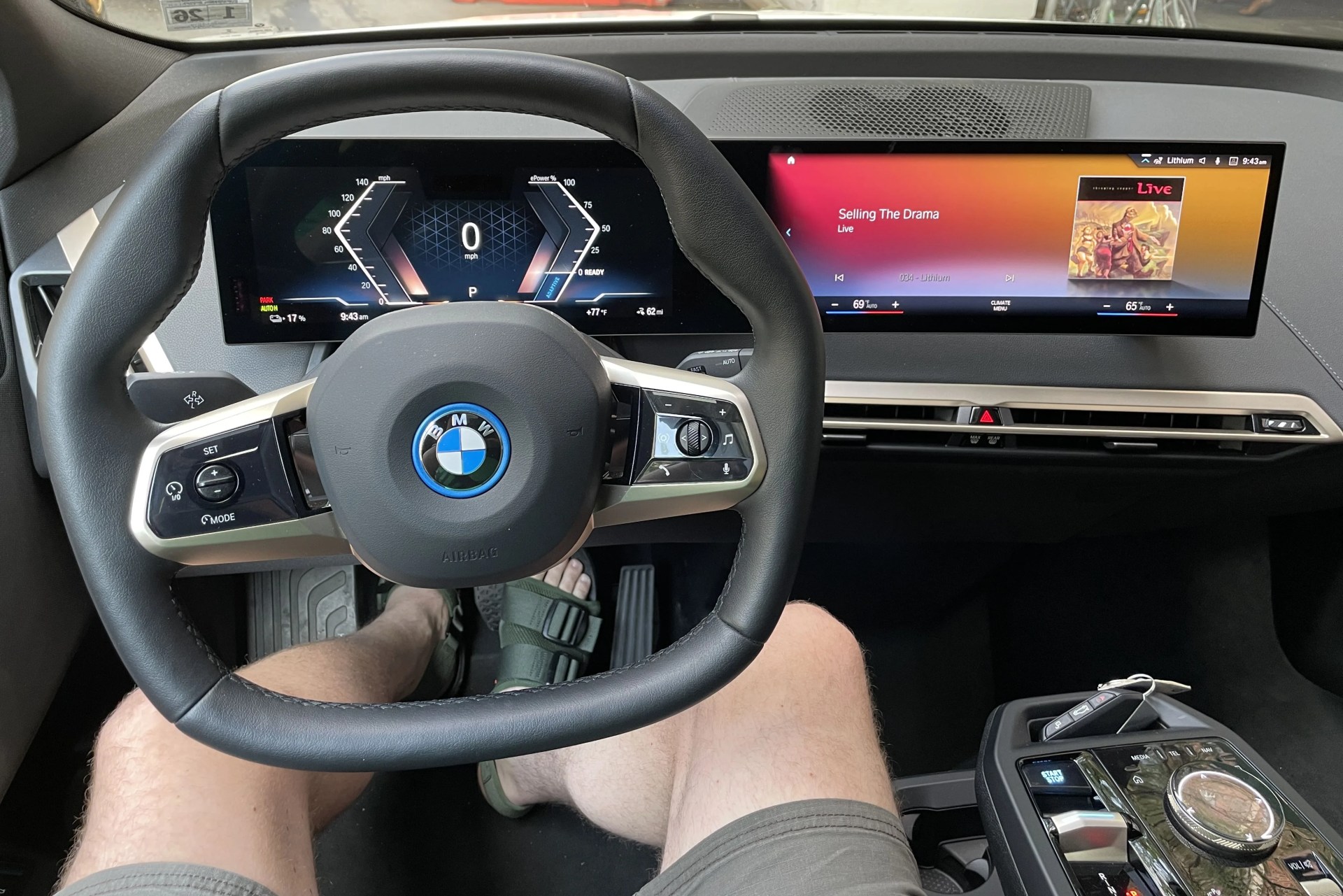 2022 bmw ix in white