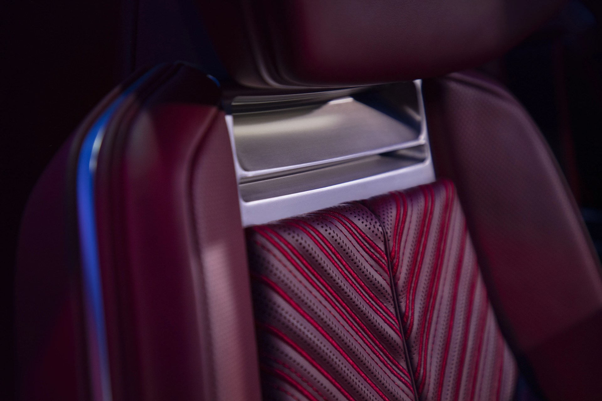 upper view of seat inside the celestiq show car show car images displayed throughout not for sale
