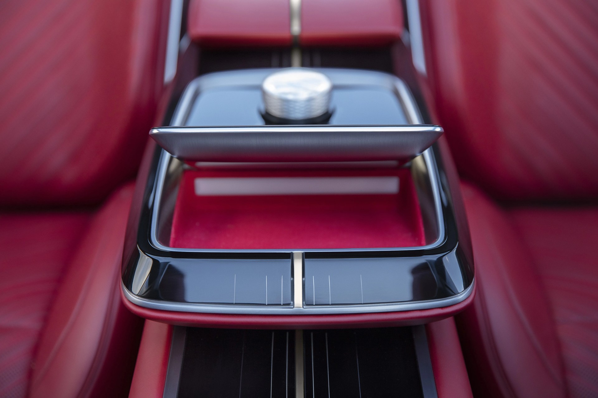 center console of the celestiq show car show car images displayed throughout not for sale
