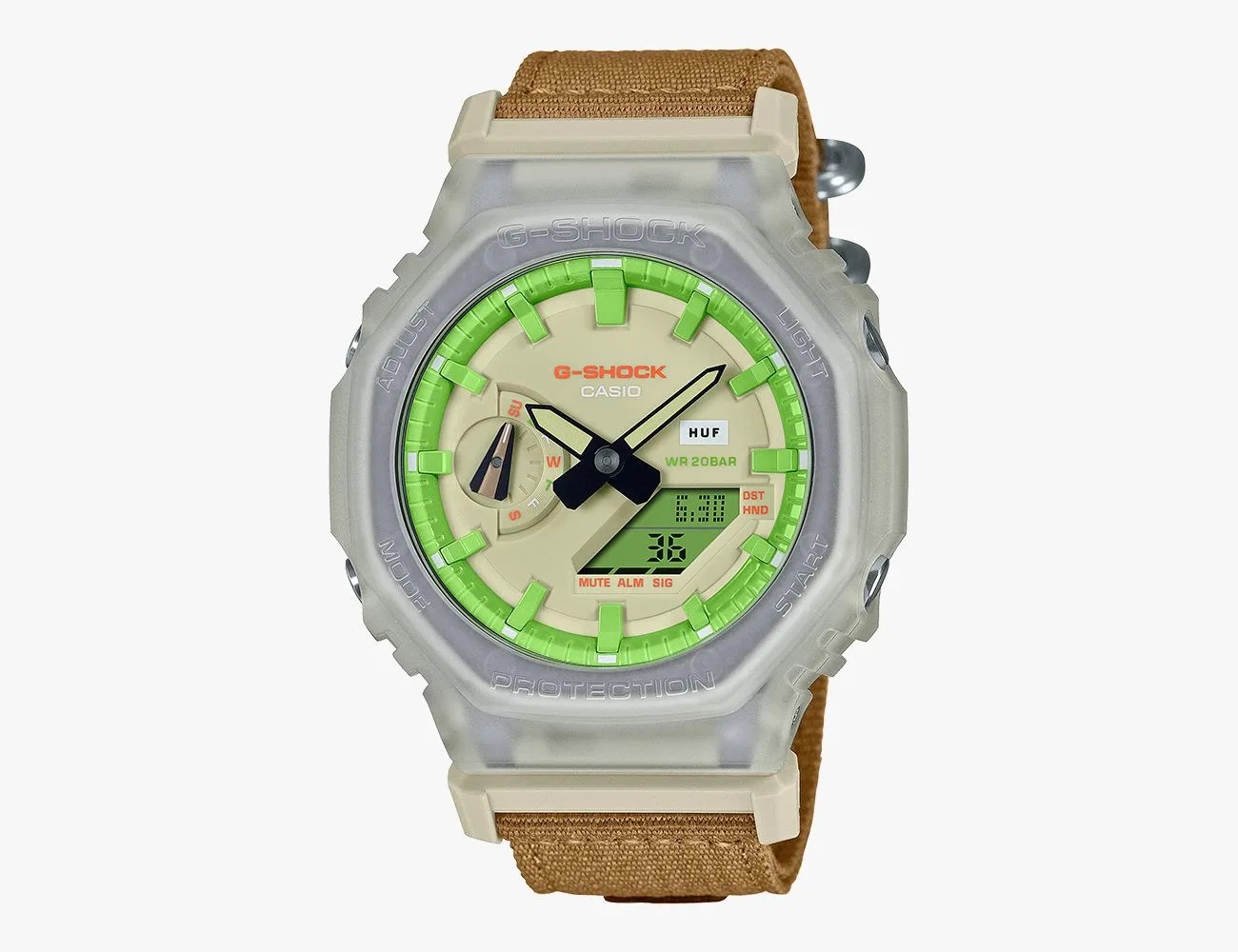 casio gshock x huf ga2100 watch