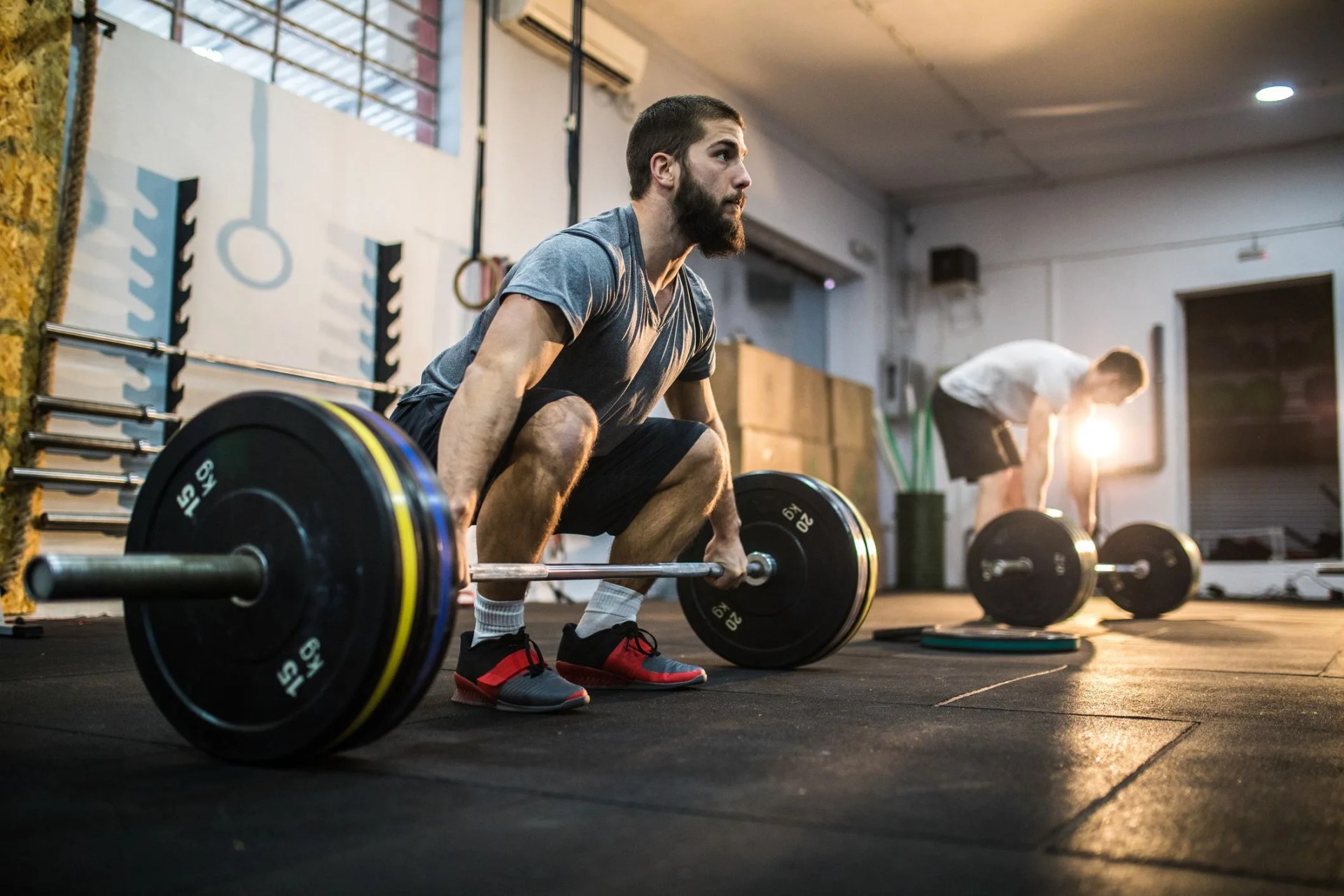 hardworking bodybuilders