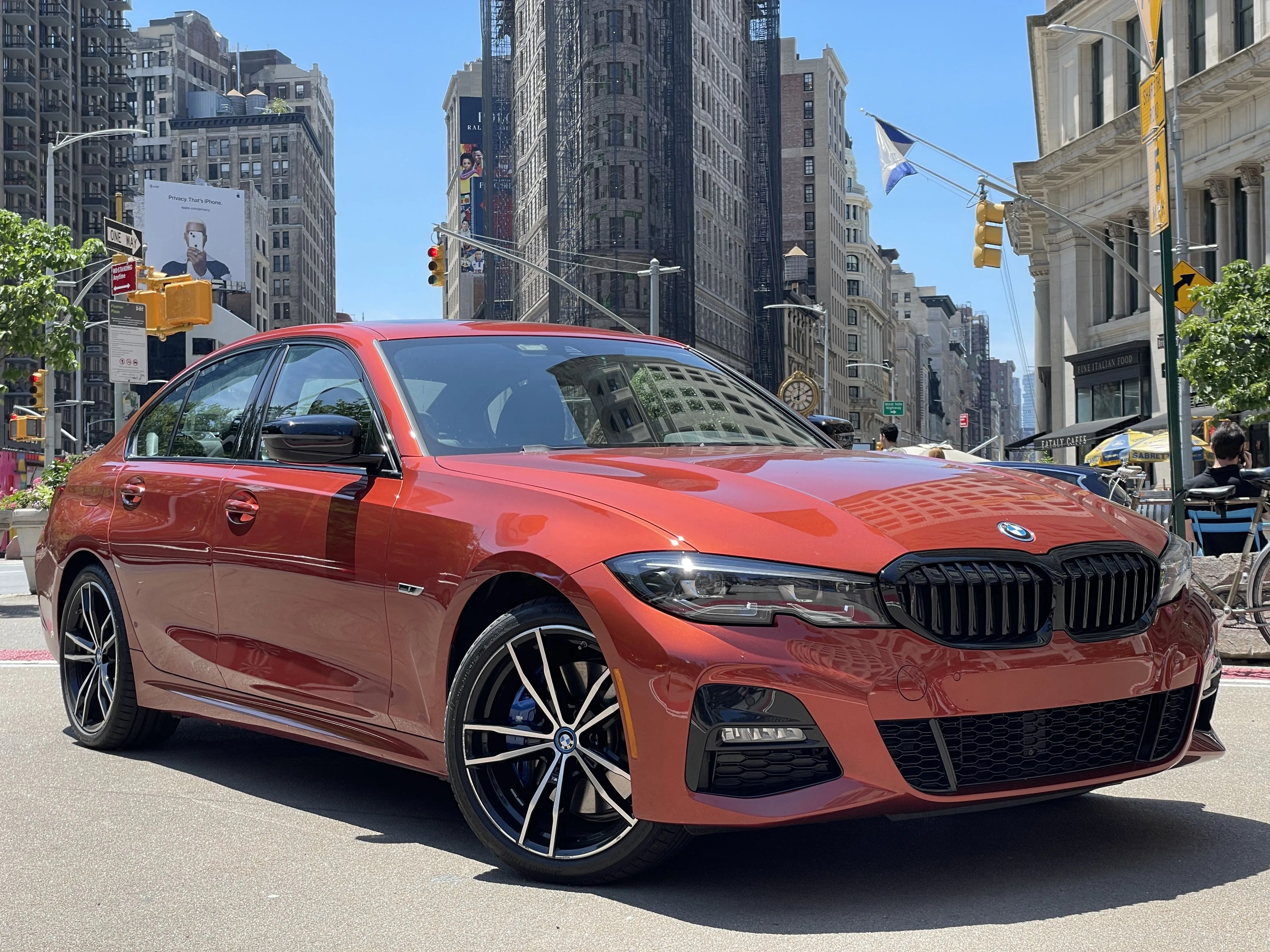 2022 bmw 330e plug in hybrid orange