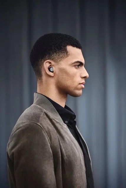 man in earbuds