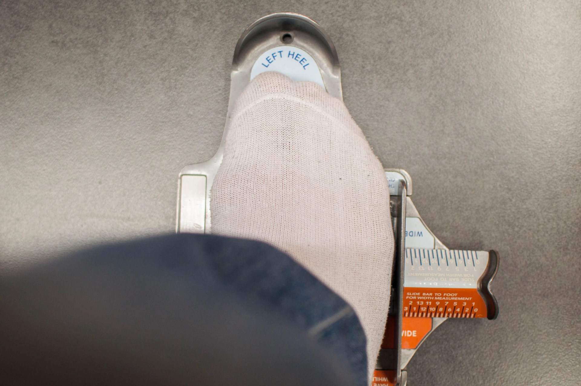 measuring equipment for shoe fitting