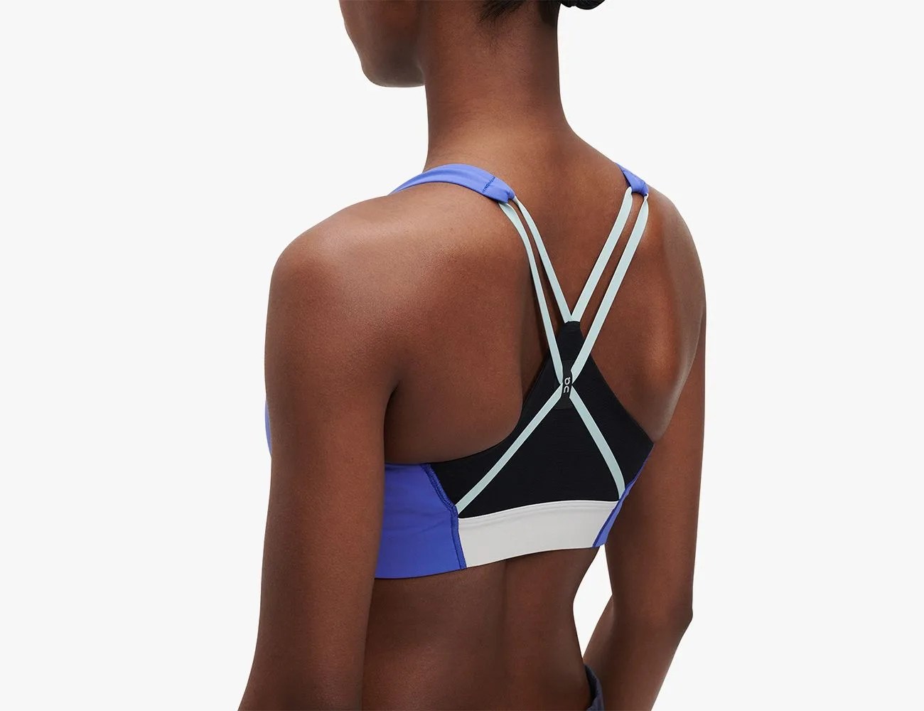 woman wearing an on sports bra