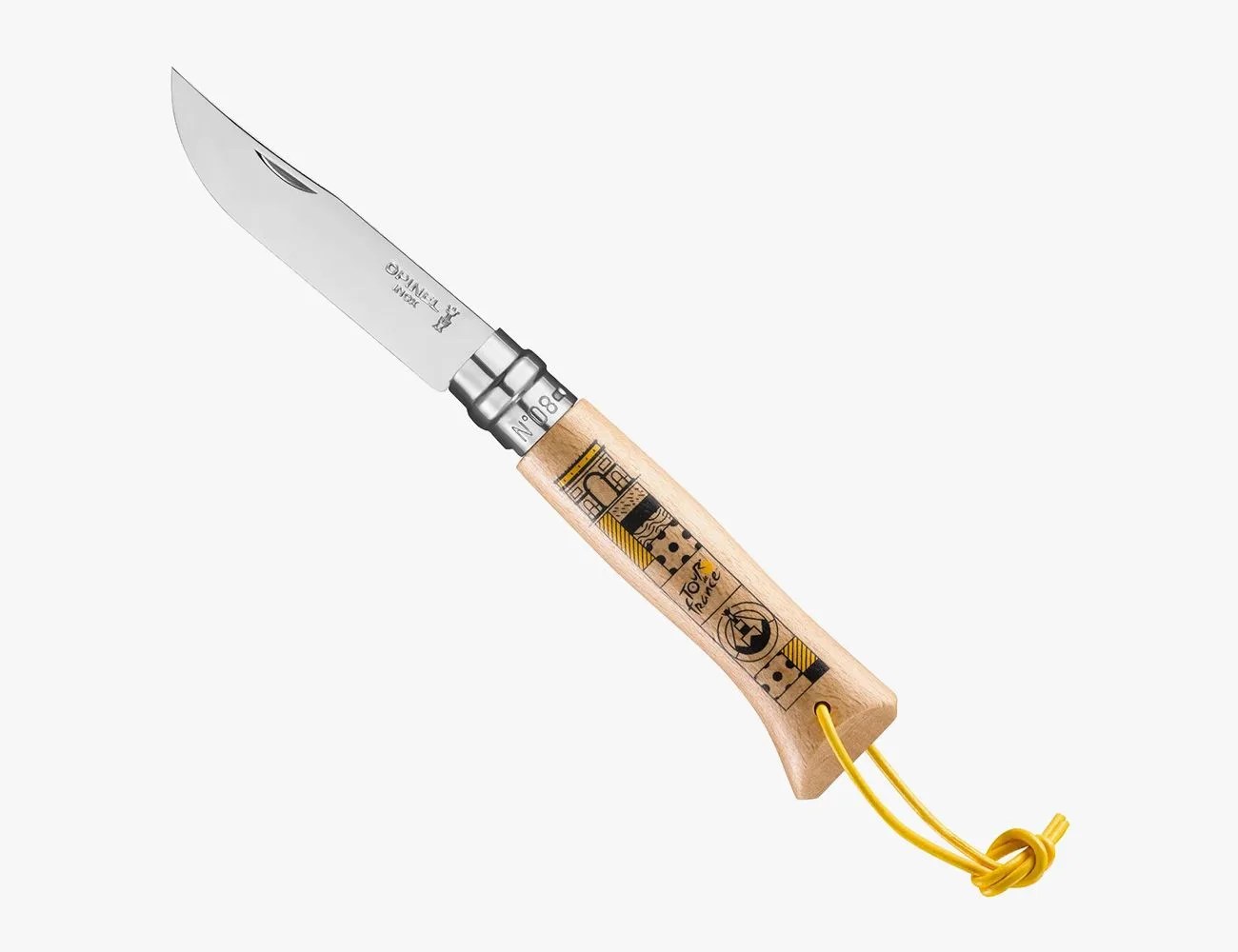 opinel 2022 tour de france no 08 folding knife