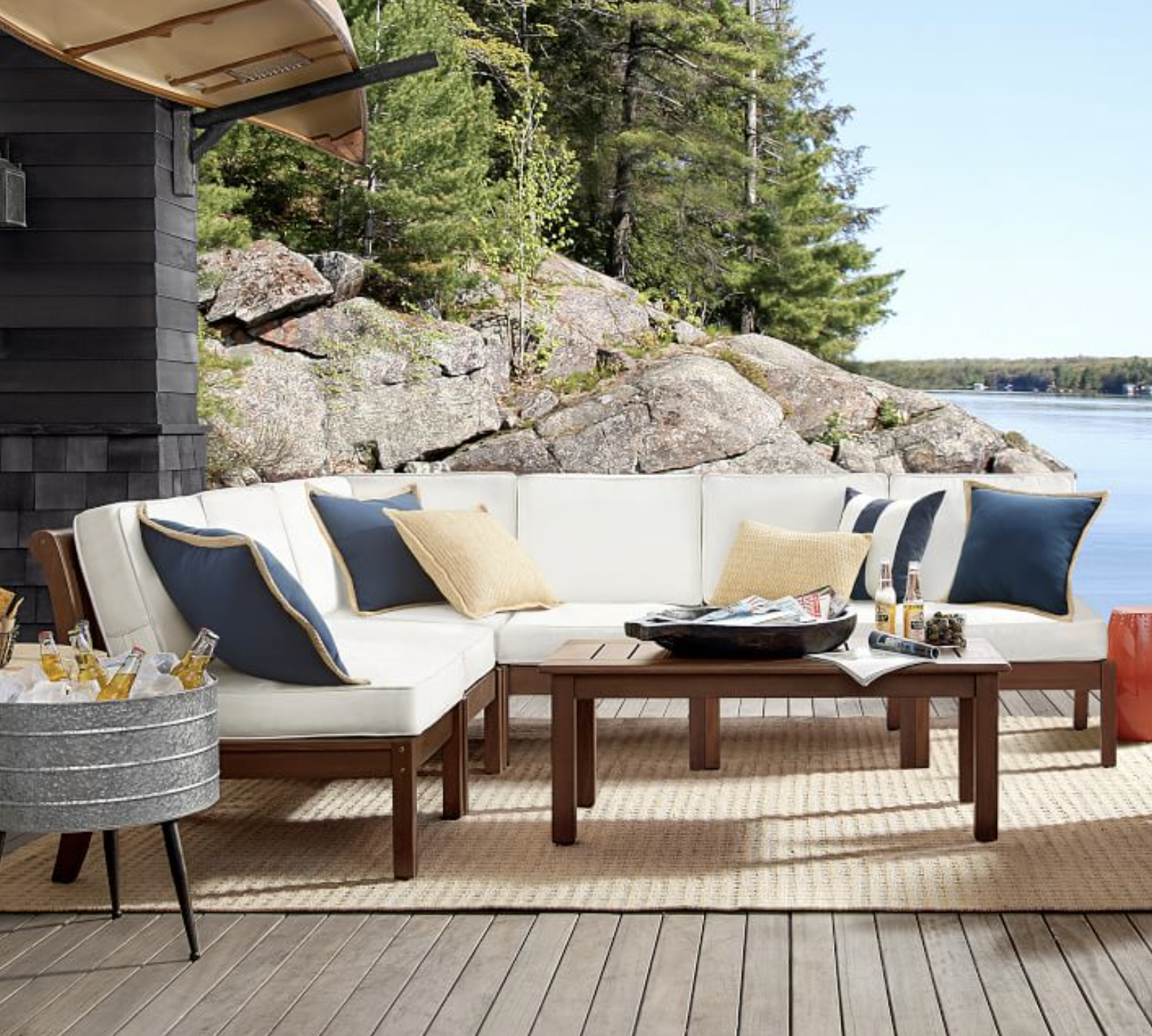 outdoor seating set