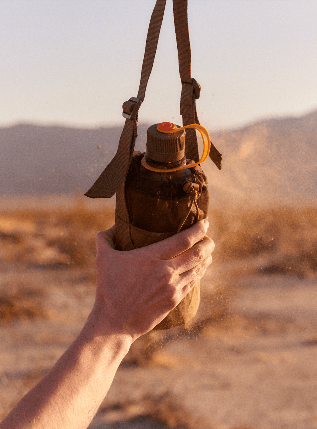 hikerkind x allmansright bottle bag