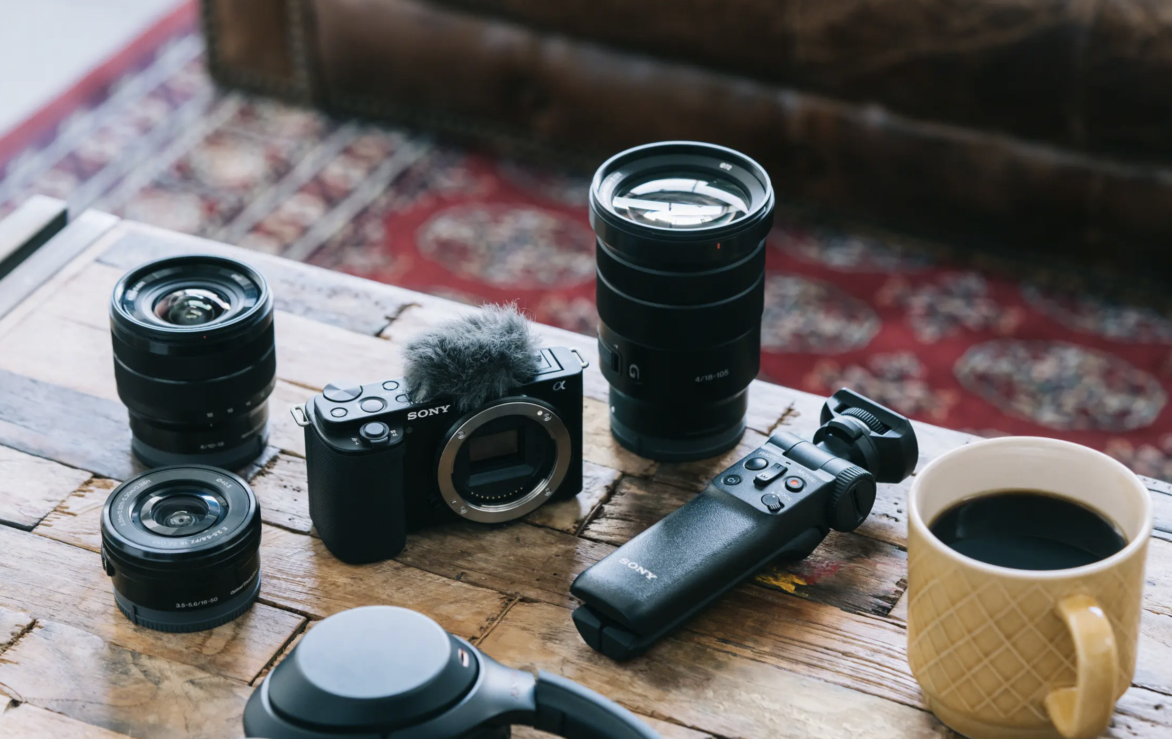 camera and lenses
