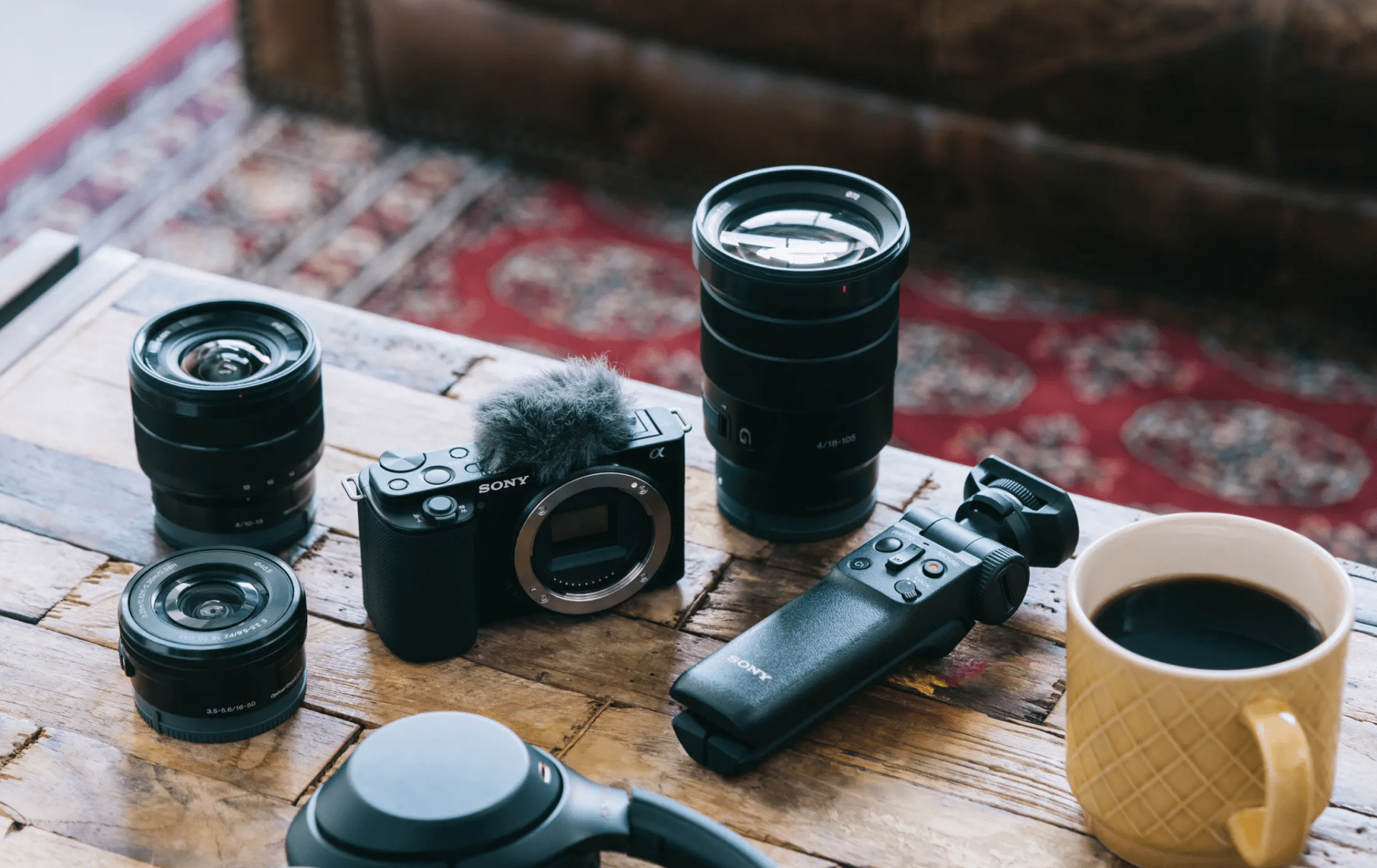 camera and lenses
